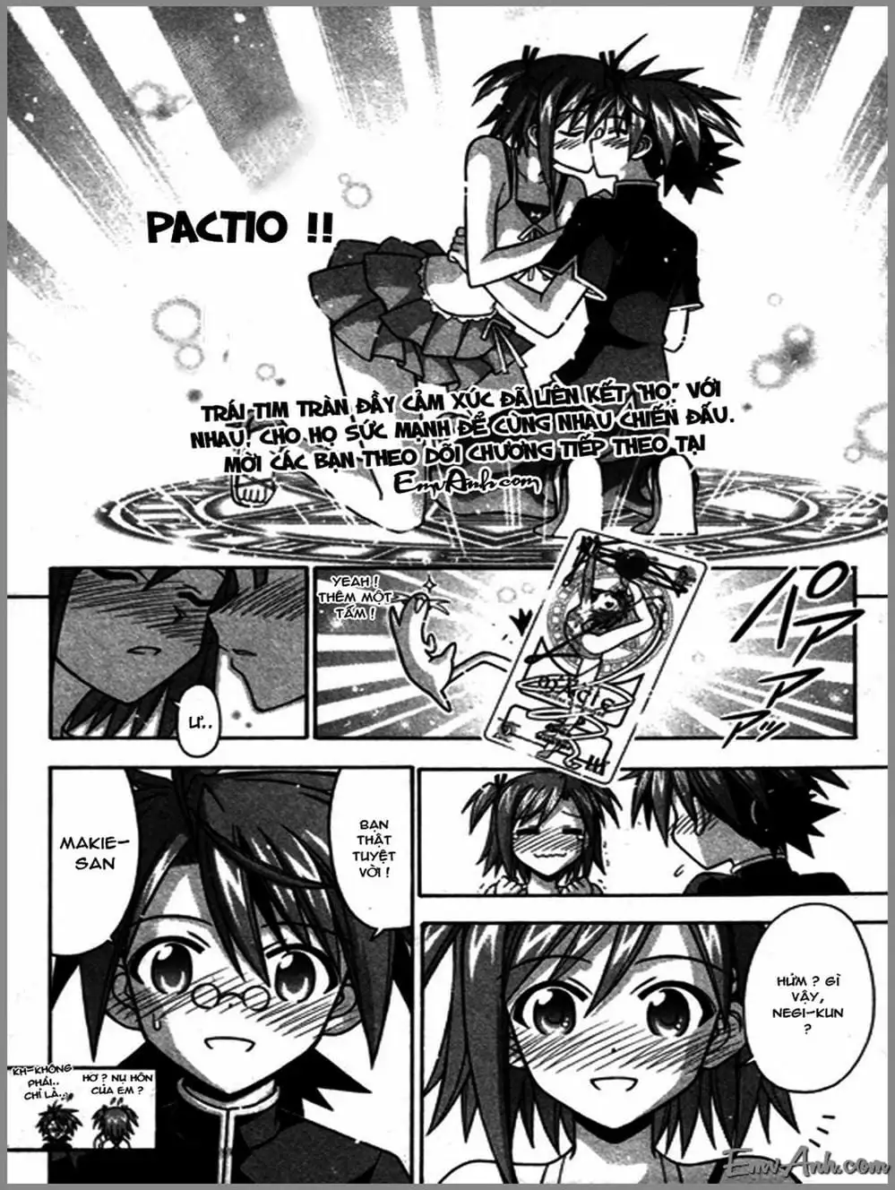 Truyện Tranh Pháp Sư Tí Hon Negima - Mahou Sensei Negima! trang 10