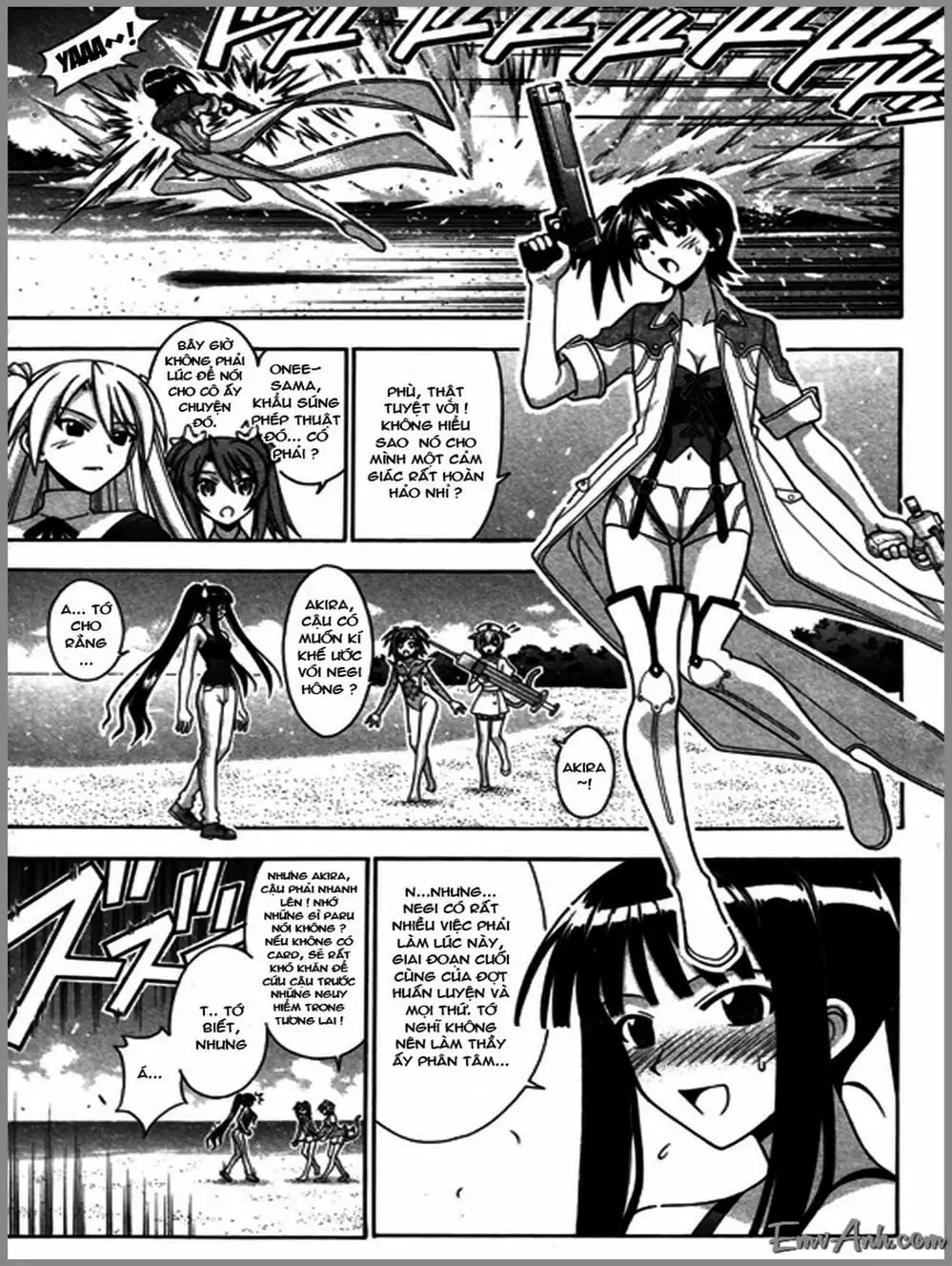Truyện Tranh Pháp Sư Tí Hon Negima - Mahou Sensei Negima! trang 10
