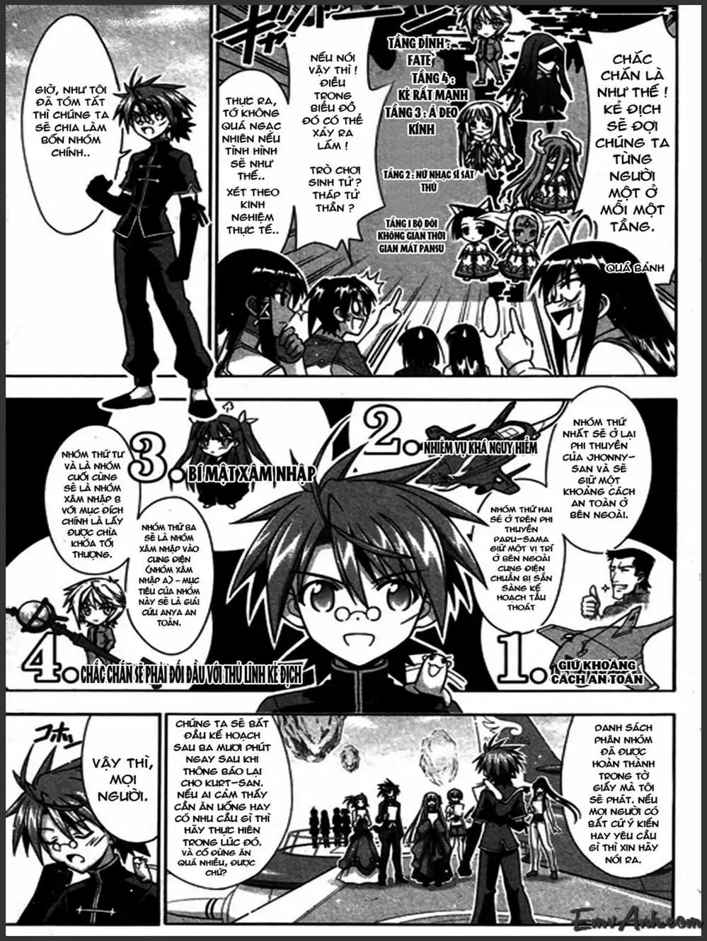 Truyện Tranh Pháp Sư Tí Hon Negima - Mahou Sensei Negima! trang 10