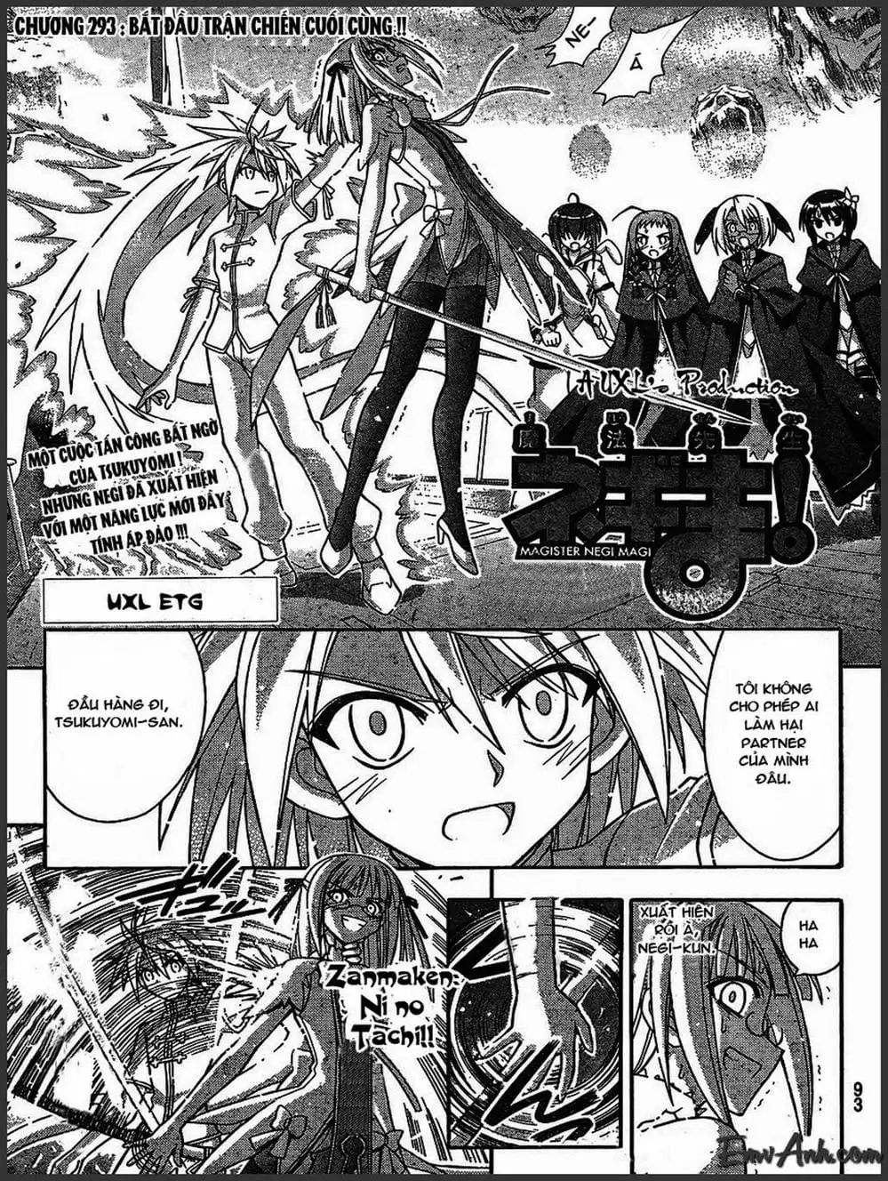 Truyện Tranh Pháp Sư Tí Hon Negima - Mahou Sensei Negima! trang 10