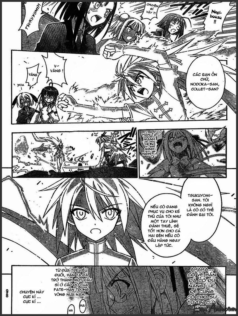 Truyện Tranh Pháp Sư Tí Hon Negima - Mahou Sensei Negima! trang 10