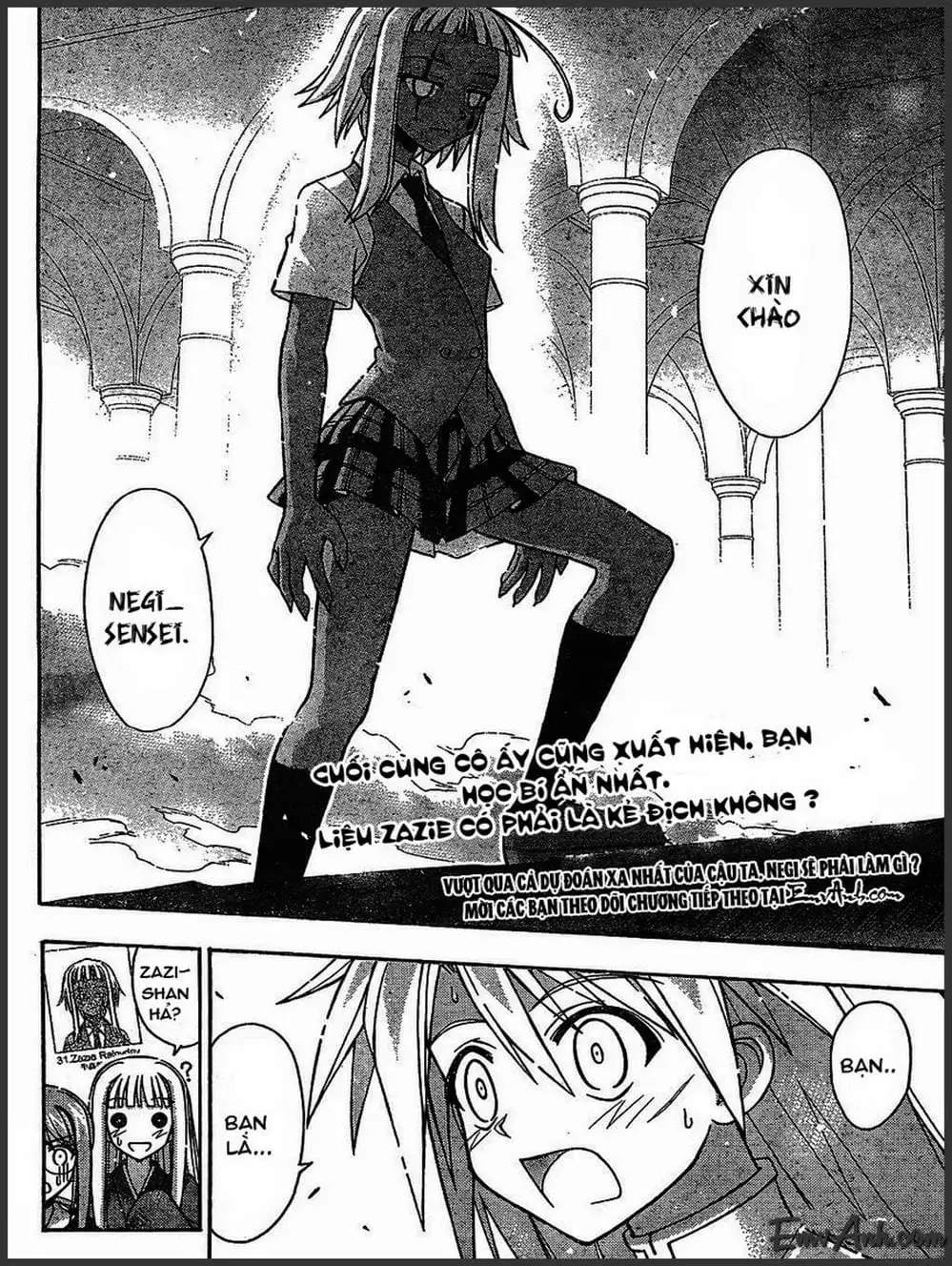 Truyện Tranh Pháp Sư Tí Hon Negima - Mahou Sensei Negima! trang 10