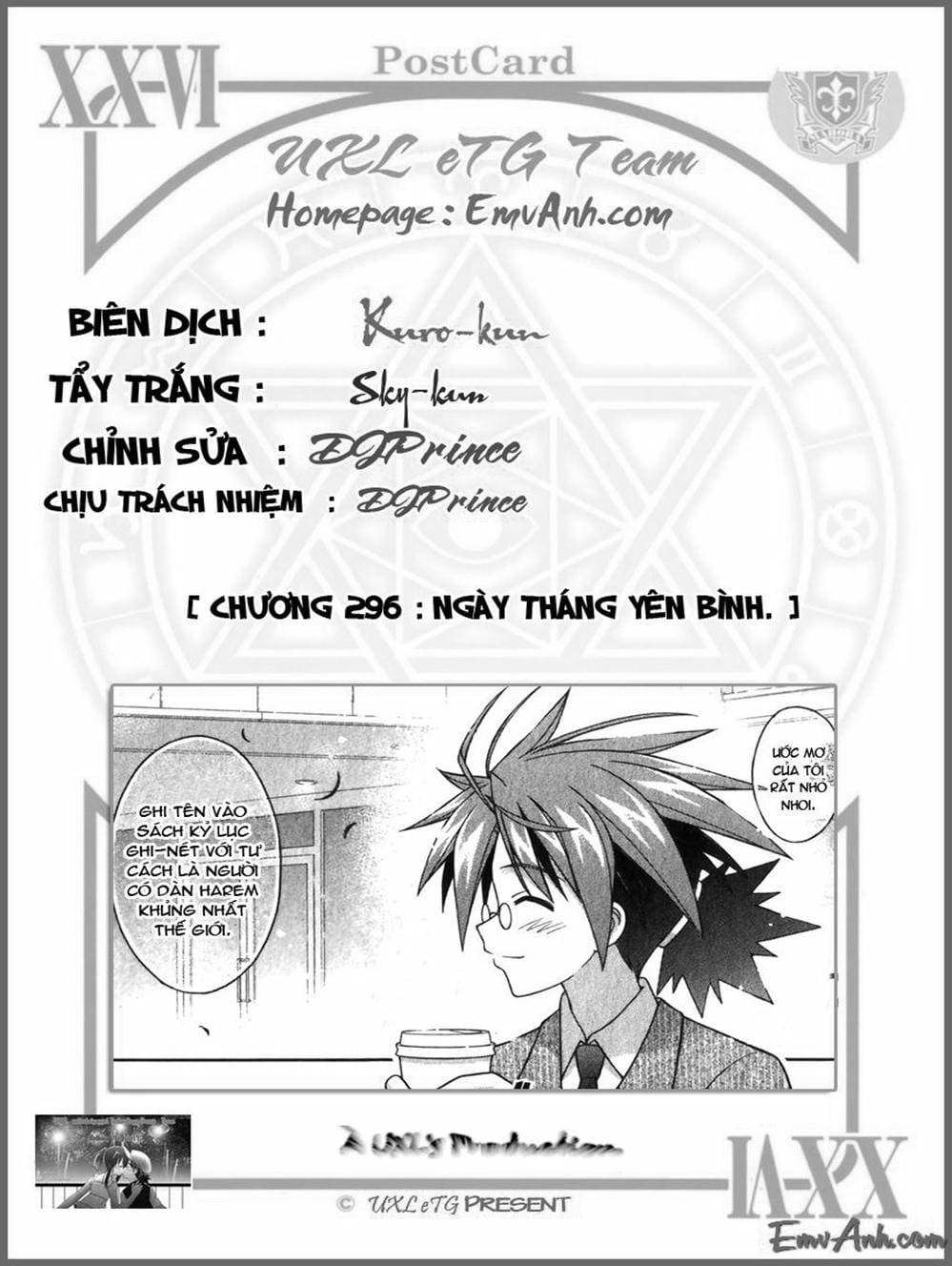 Truyện Tranh Pháp Sư Tí Hon Negima - Mahou Sensei Negima! trang 10