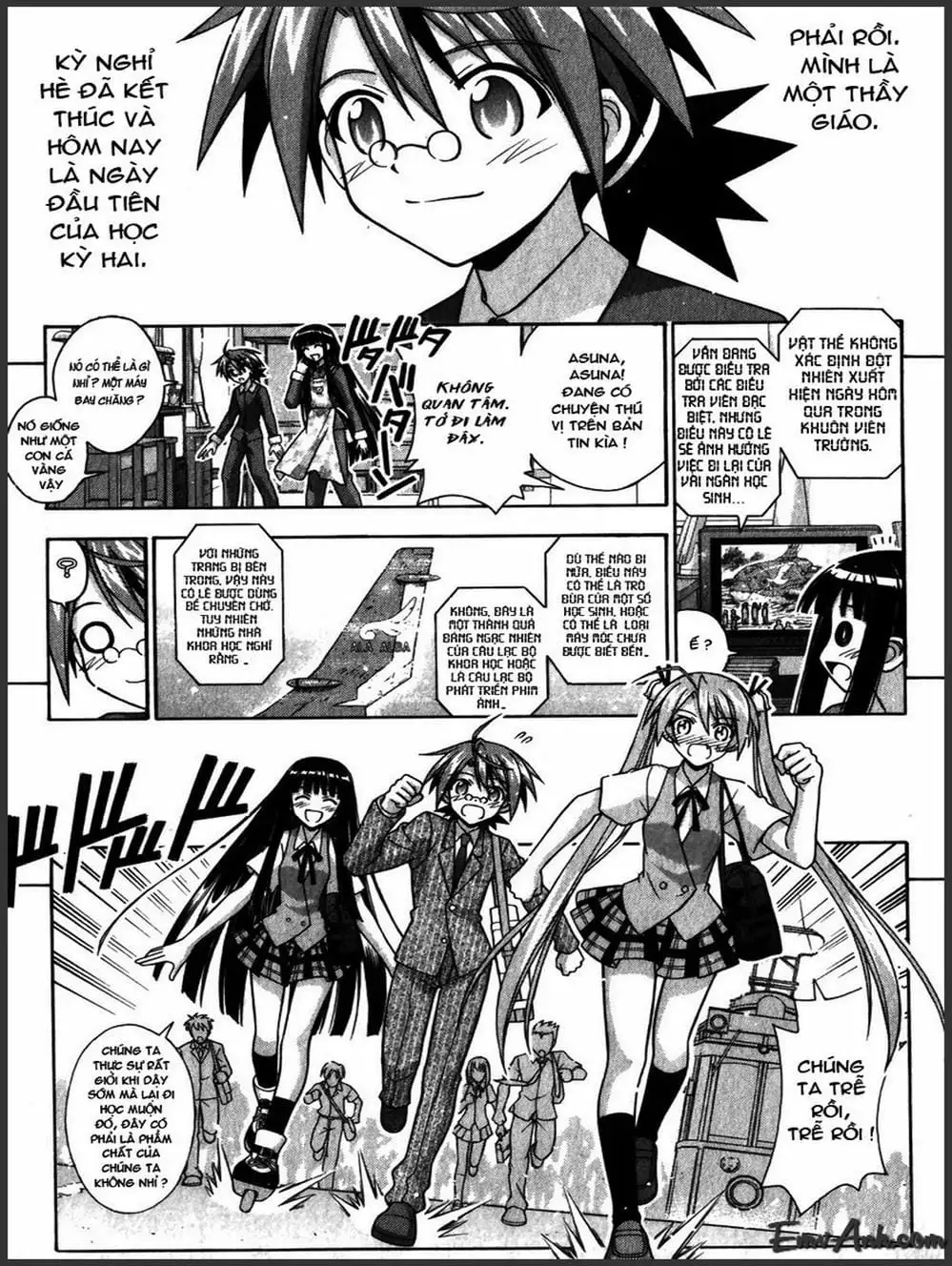 Truyện Tranh Pháp Sư Tí Hon Negima - Mahou Sensei Negima! trang 10