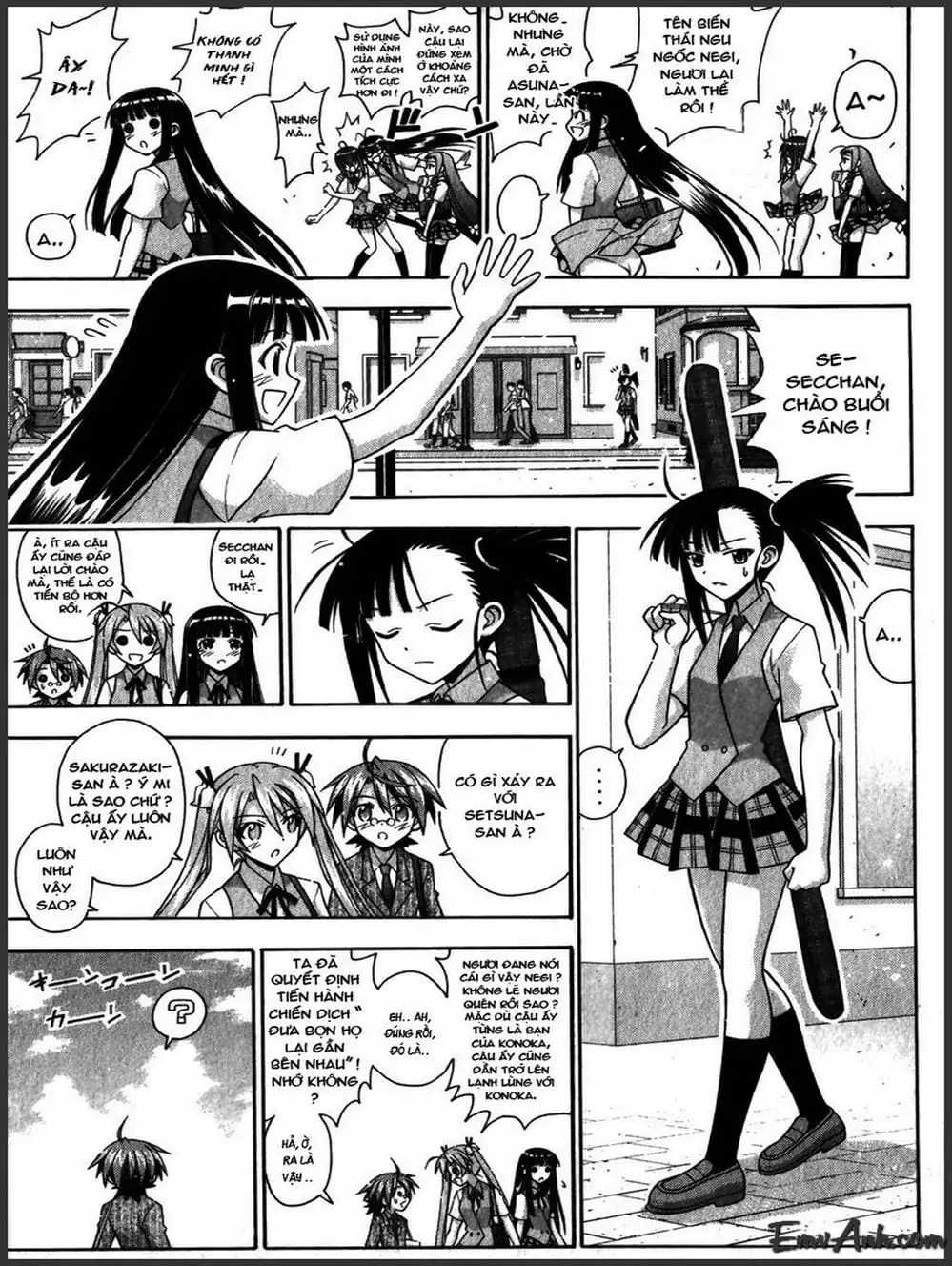 Truyện Tranh Pháp Sư Tí Hon Negima - Mahou Sensei Negima! trang 10