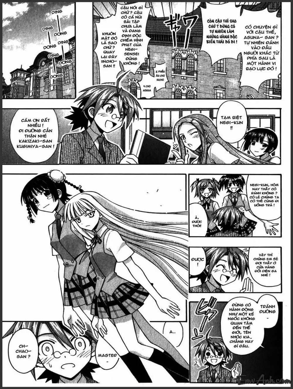 Truyện Tranh Pháp Sư Tí Hon Negima - Mahou Sensei Negima! trang 10
