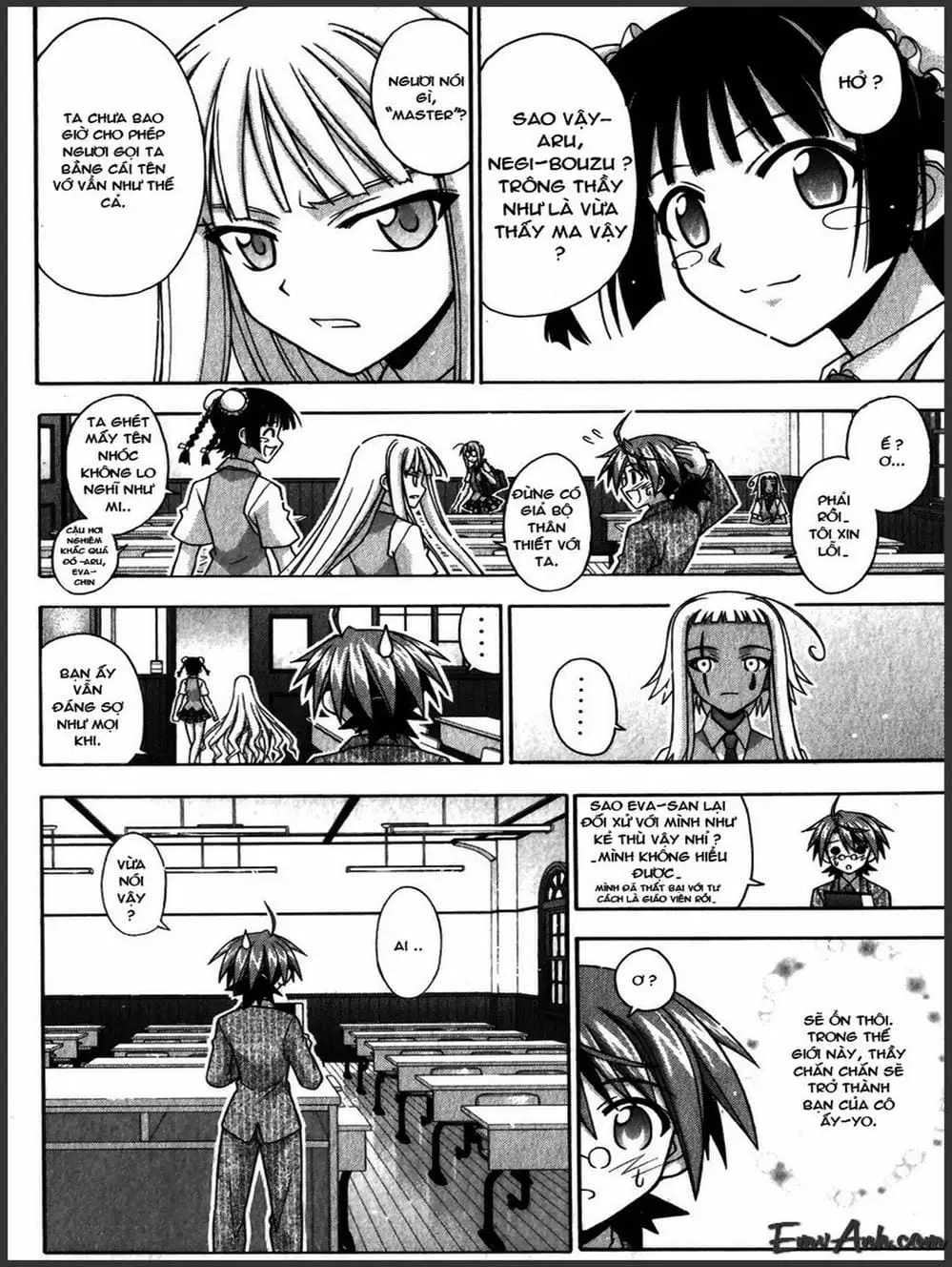 Truyện Tranh Pháp Sư Tí Hon Negima - Mahou Sensei Negima! trang 10