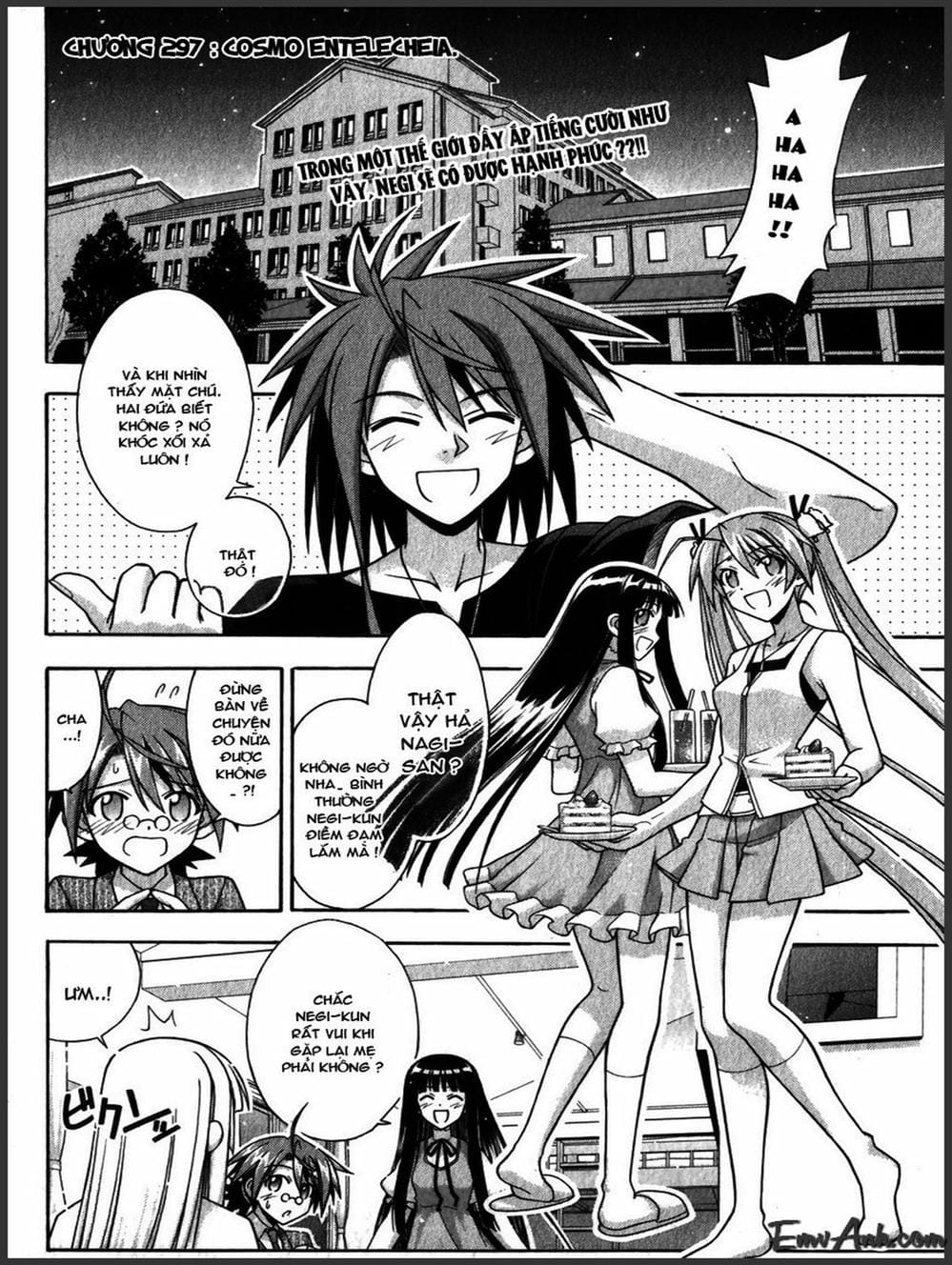 Truyện Tranh Pháp Sư Tí Hon Negima - Mahou Sensei Negima! trang 10