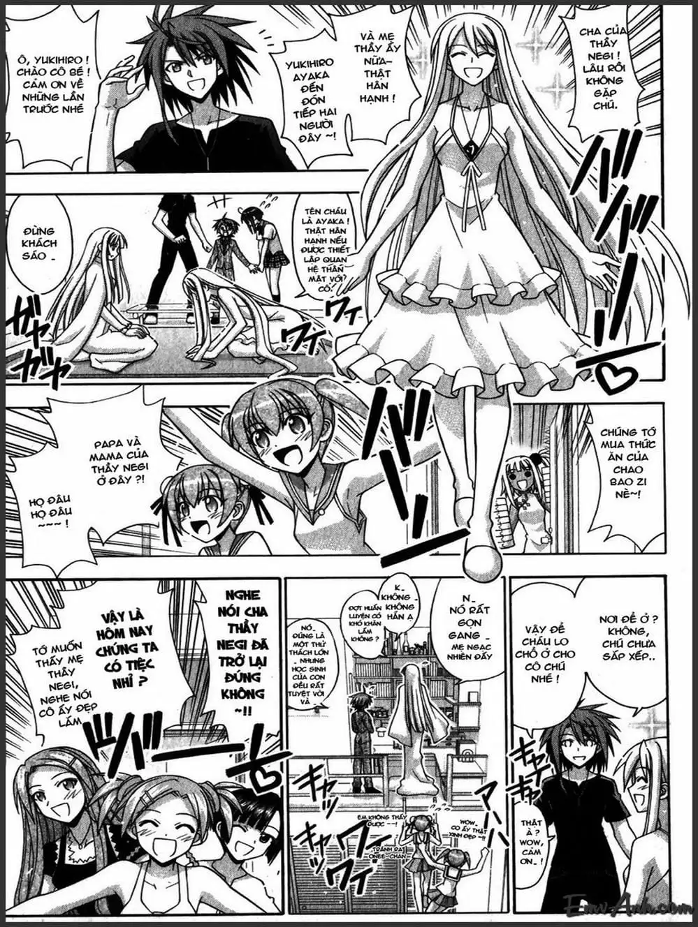Truyện Tranh Pháp Sư Tí Hon Negima - Mahou Sensei Negima! trang 10