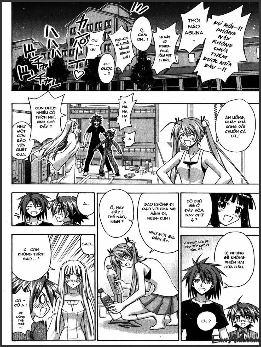 Truyện Tranh Pháp Sư Tí Hon Negima - Mahou Sensei Negima! trang 10