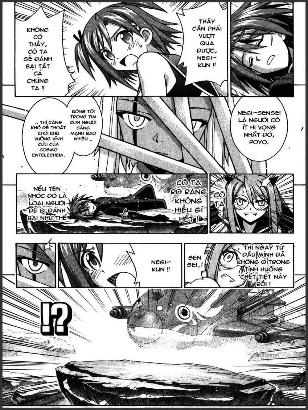 Truyện Tranh Pháp Sư Tí Hon Negima - Mahou Sensei Negima! trang 10
