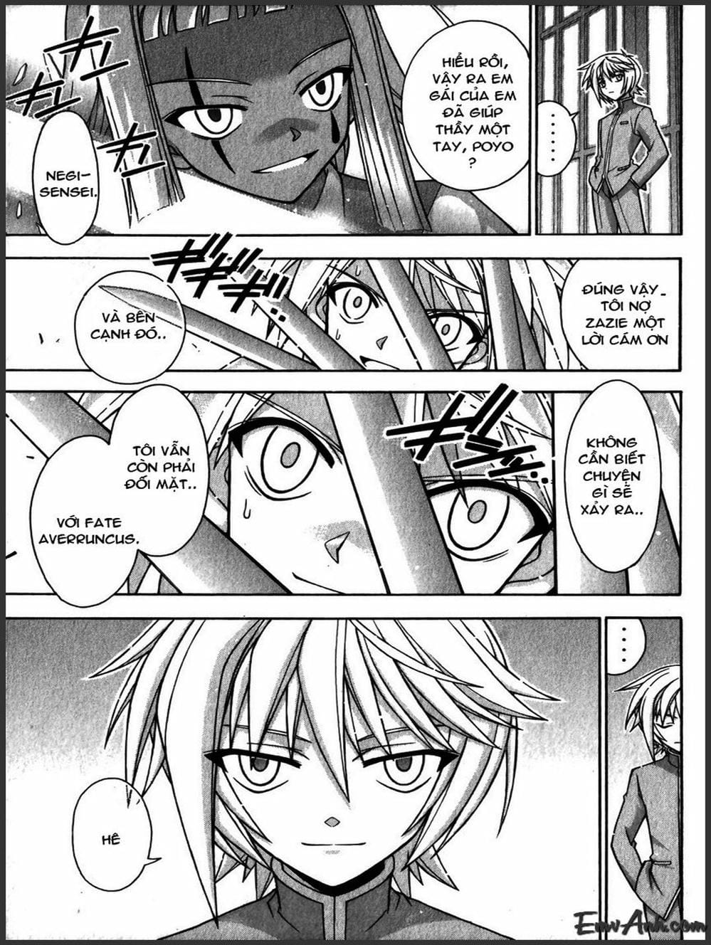 Truyện Tranh Pháp Sư Tí Hon Negima - Mahou Sensei Negima! trang 10