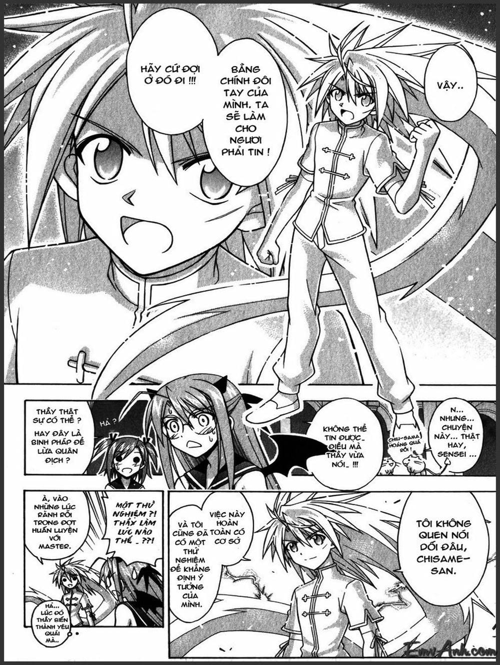 Truyện Tranh Pháp Sư Tí Hon Negima - Mahou Sensei Negima! trang 10