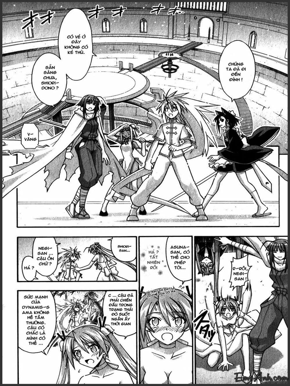 Truyện Tranh Pháp Sư Tí Hon Negima - Mahou Sensei Negima! trang 10