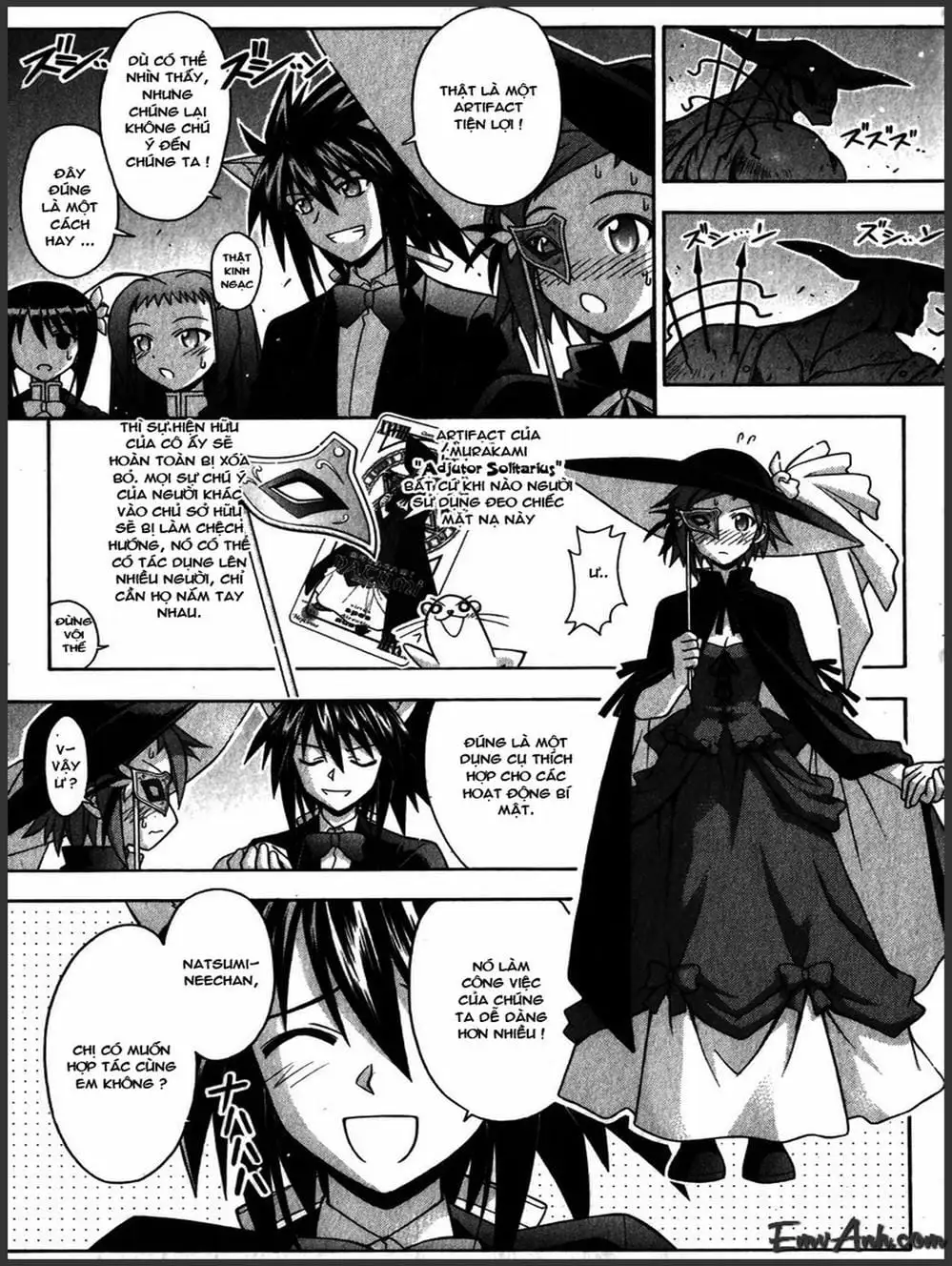 Truyện Tranh Pháp Sư Tí Hon Negima - Mahou Sensei Negima! trang 10