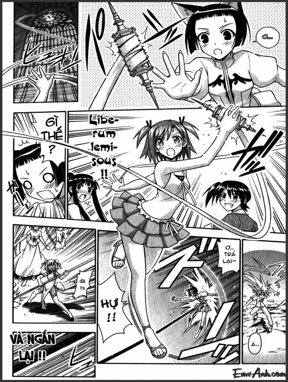 Truyện Tranh Pháp Sư Tí Hon Negima - Mahou Sensei Negima! trang 10