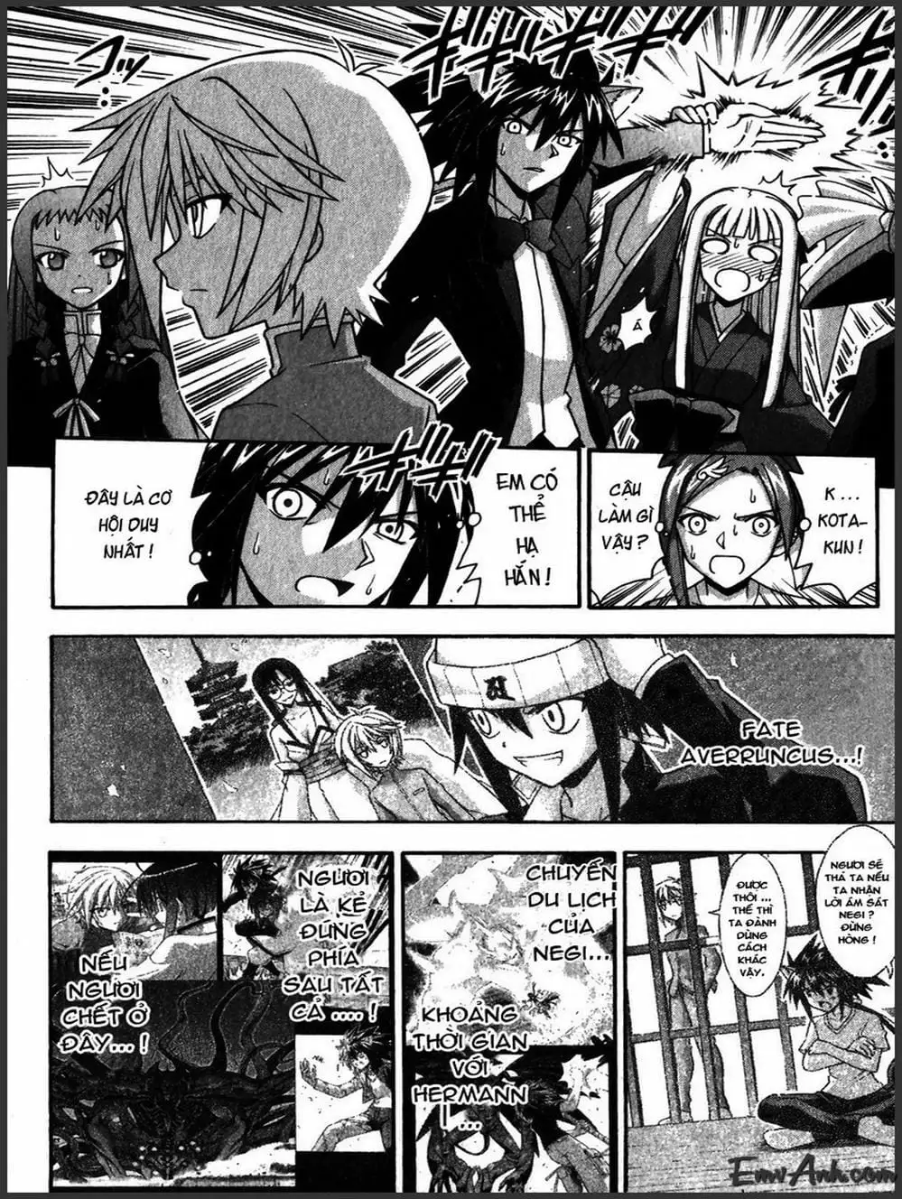 Truyện Tranh Pháp Sư Tí Hon Negima - Mahou Sensei Negima! trang 10