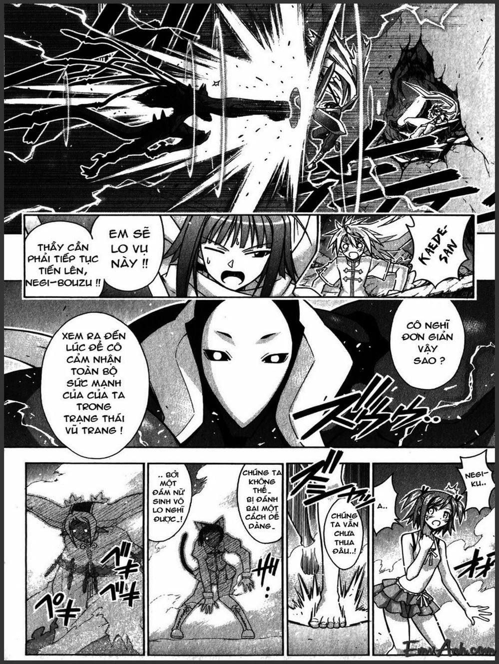 Truyện Tranh Pháp Sư Tí Hon Negima - Mahou Sensei Negima! trang 10