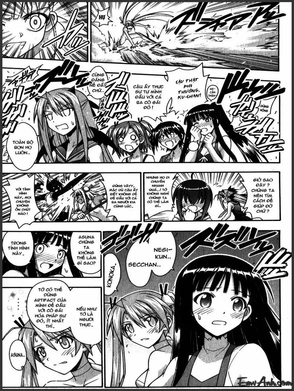 Truyện Tranh Pháp Sư Tí Hon Negima - Mahou Sensei Negima! trang 10
