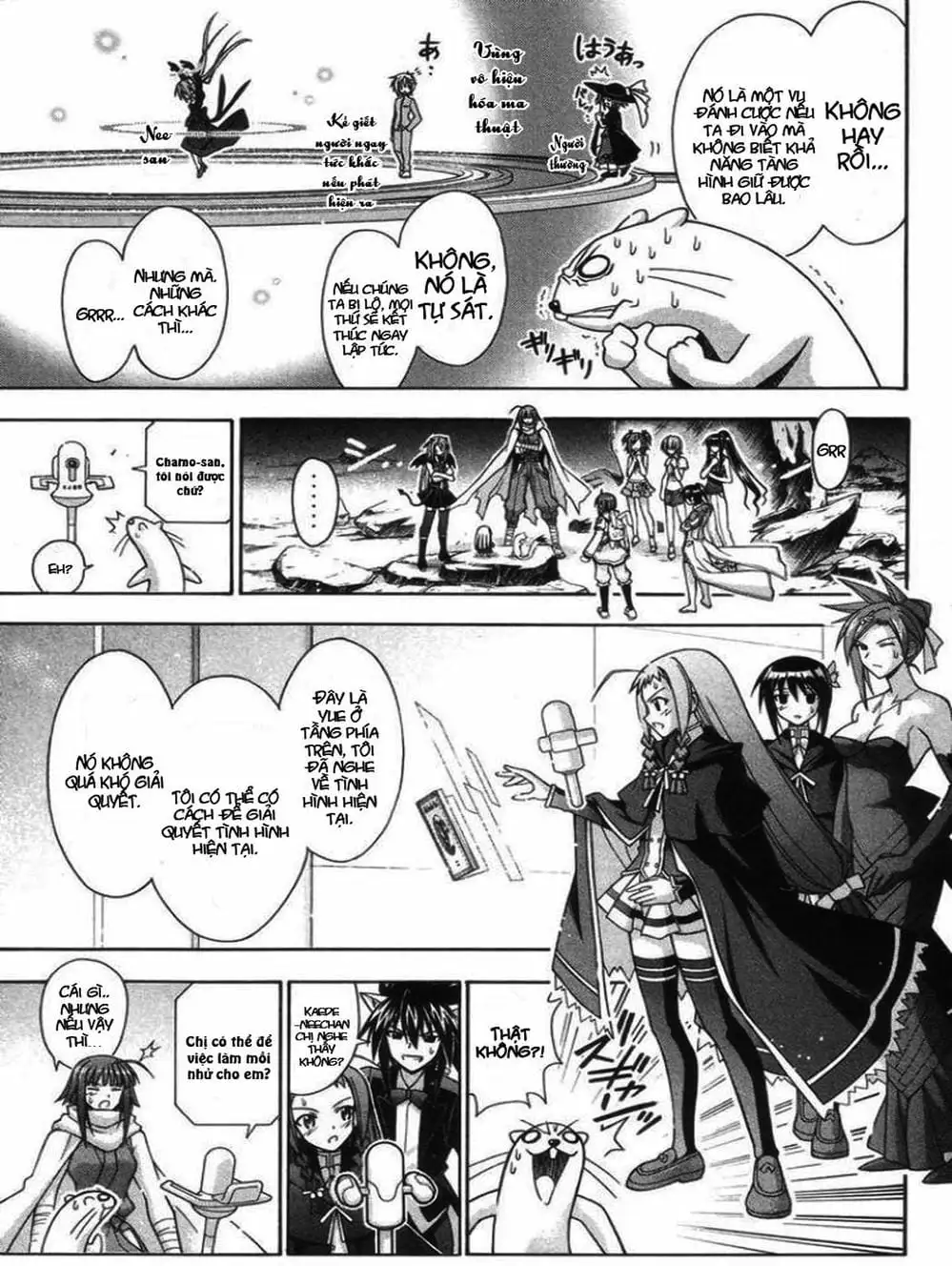 Truyện Tranh Pháp Sư Tí Hon Negima - Mahou Sensei Negima! trang 10