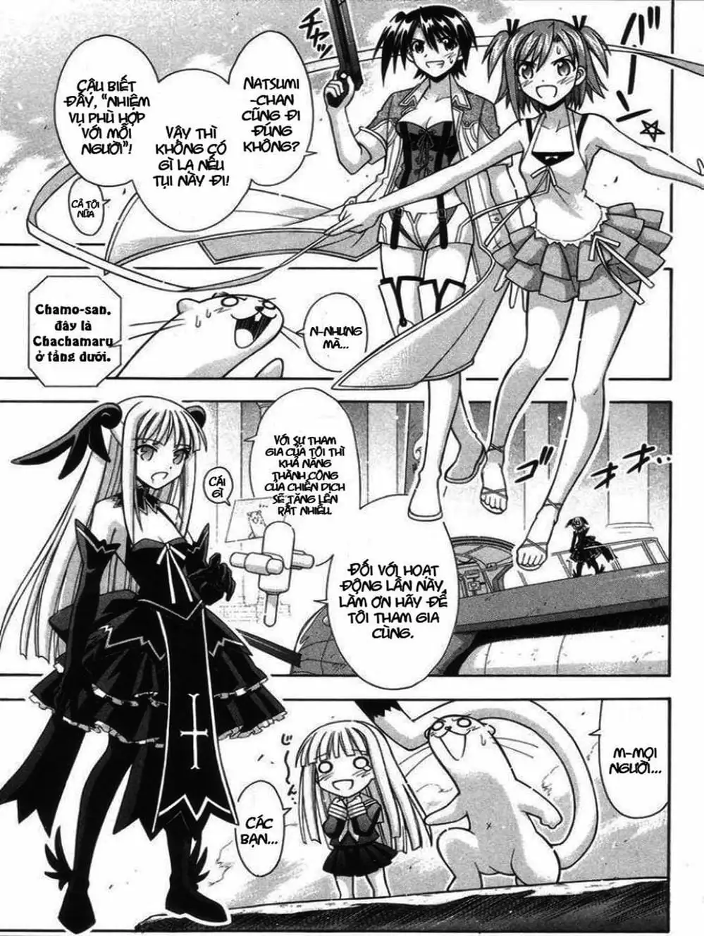 Truyện Tranh Pháp Sư Tí Hon Negima - Mahou Sensei Negima! trang 10