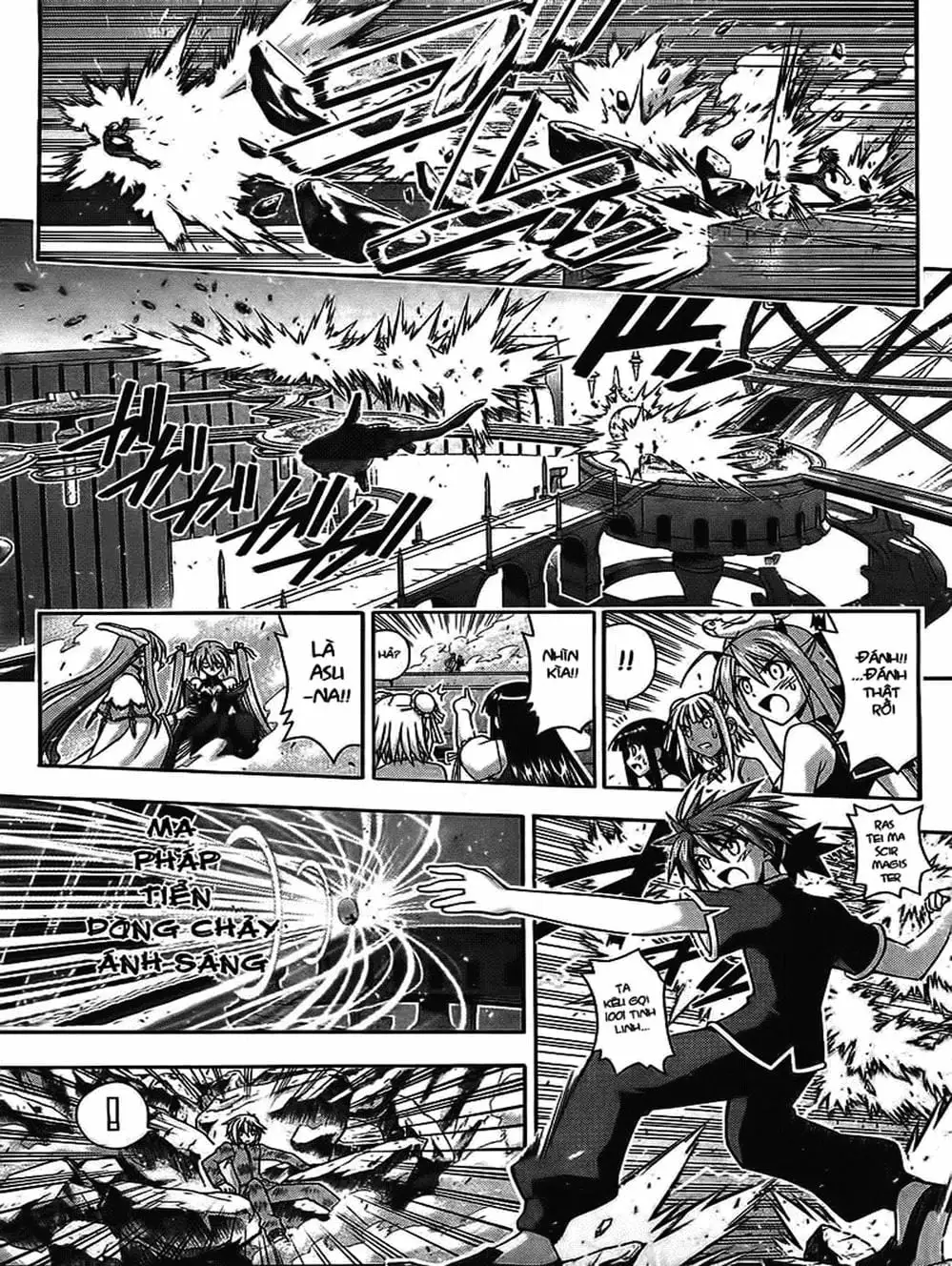 Truyện Tranh Pháp Sư Tí Hon Negima - Mahou Sensei Negima! trang 10