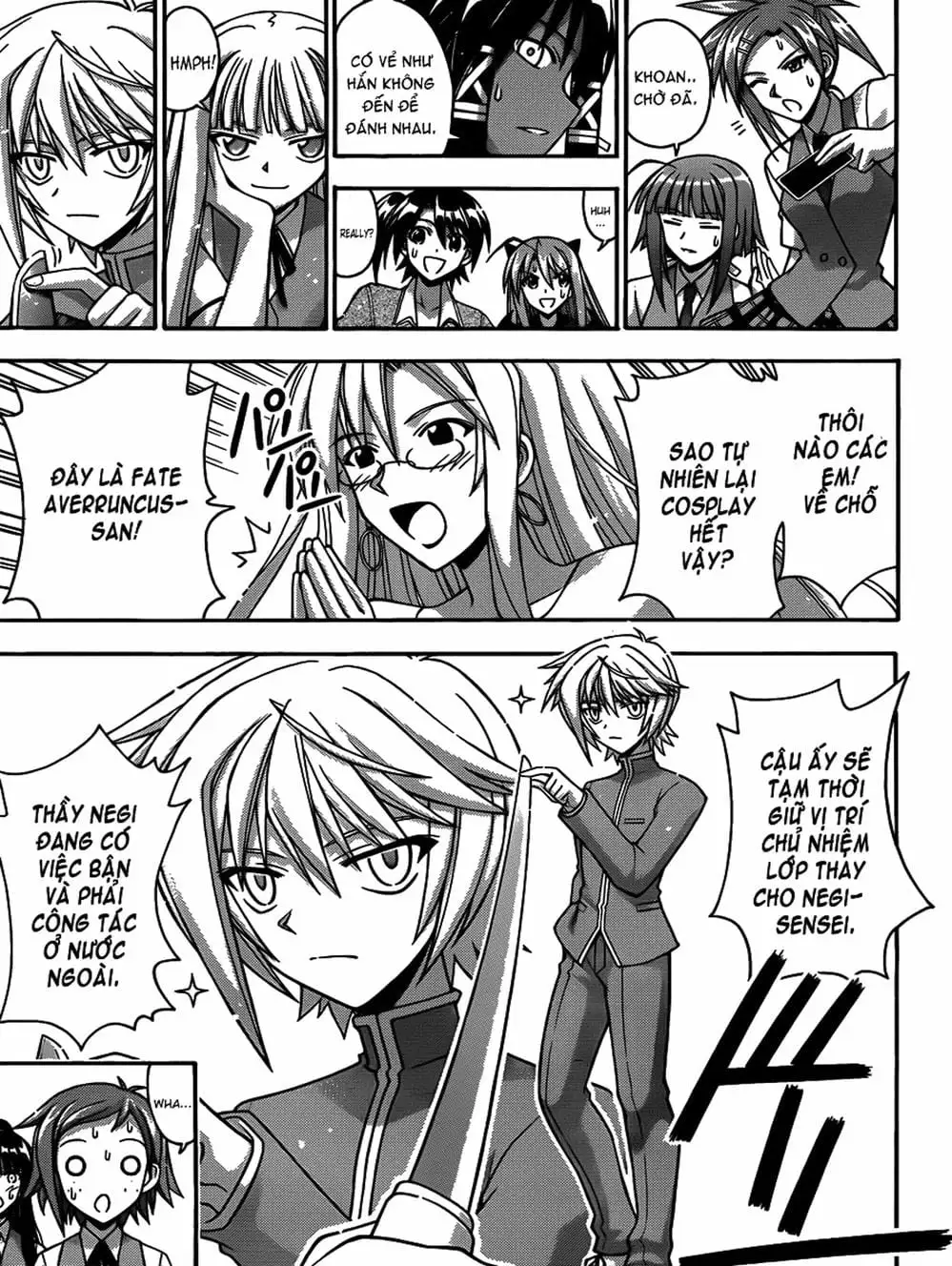 Truyện Tranh Pháp Sư Tí Hon Negima - Mahou Sensei Negima! trang 10