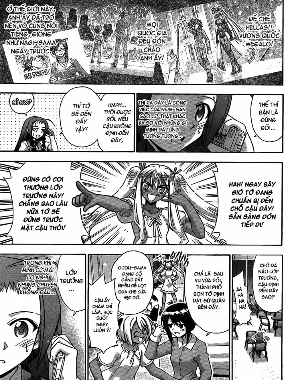 Truyện Tranh Pháp Sư Tí Hon Negima - Mahou Sensei Negima! trang 10