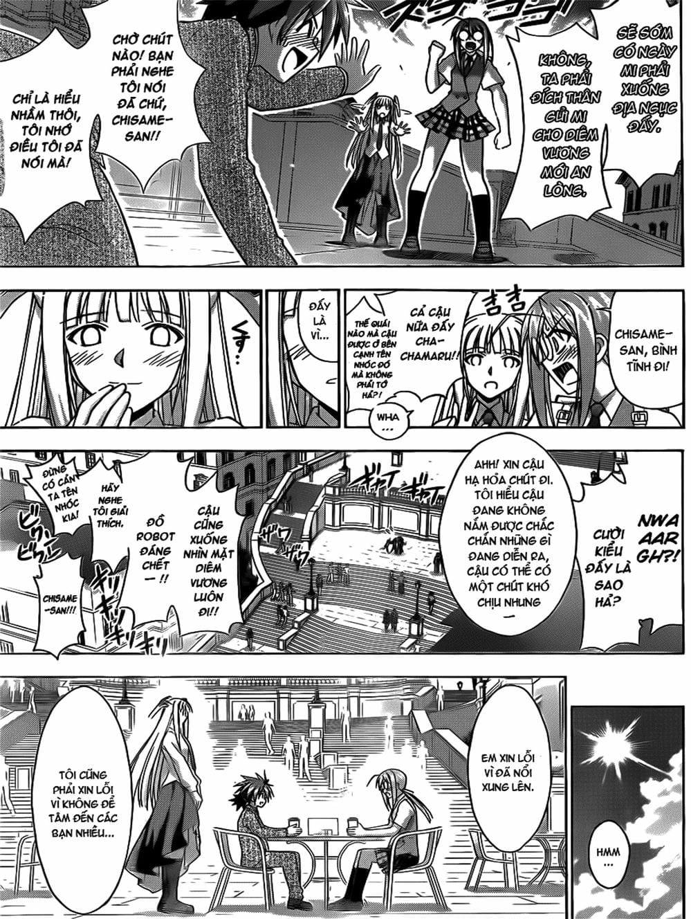 Truyện Tranh Pháp Sư Tí Hon Negima - Mahou Sensei Negima! trang 10