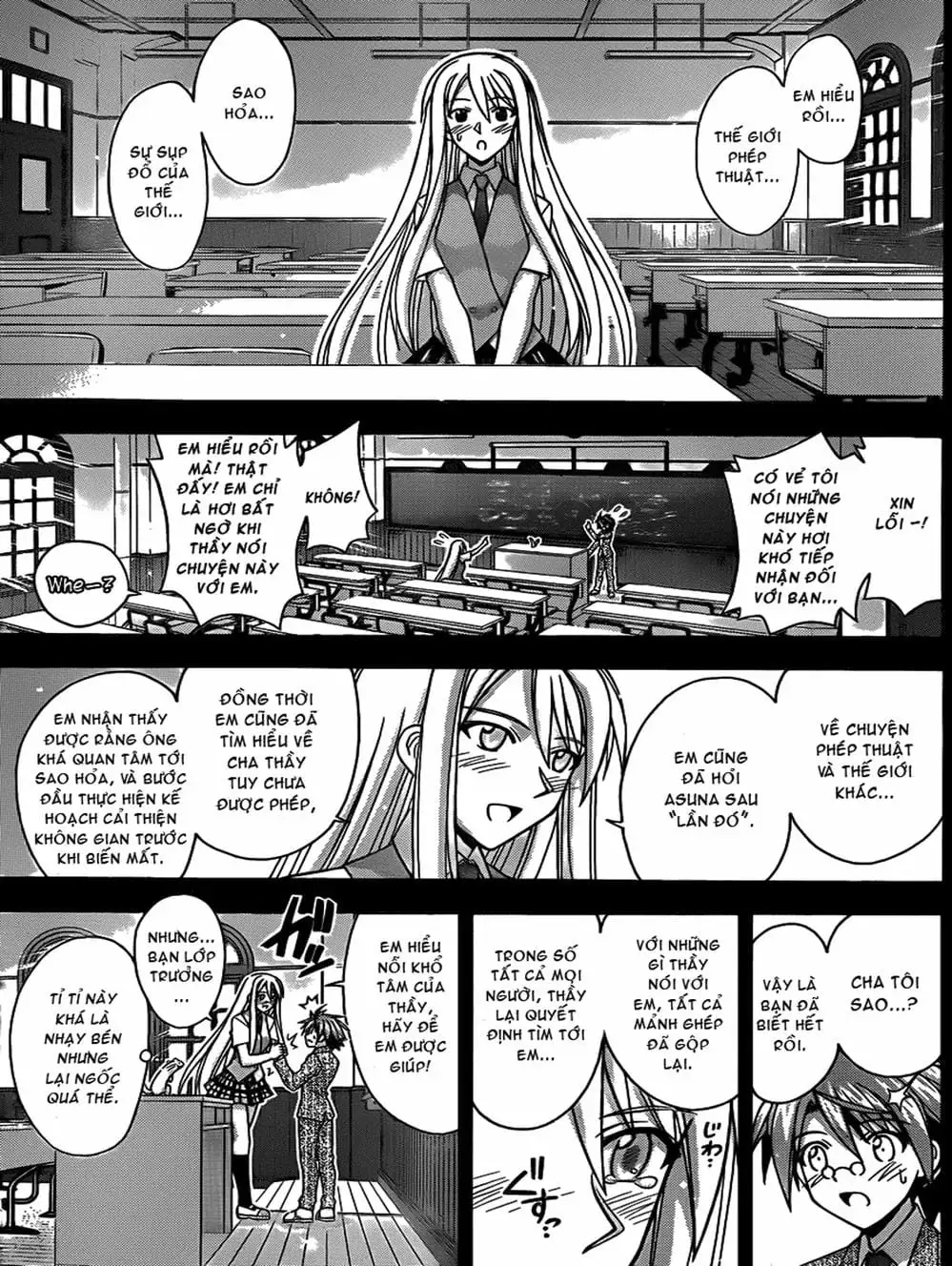 Truyện Tranh Pháp Sư Tí Hon Negima - Mahou Sensei Negima! trang 10