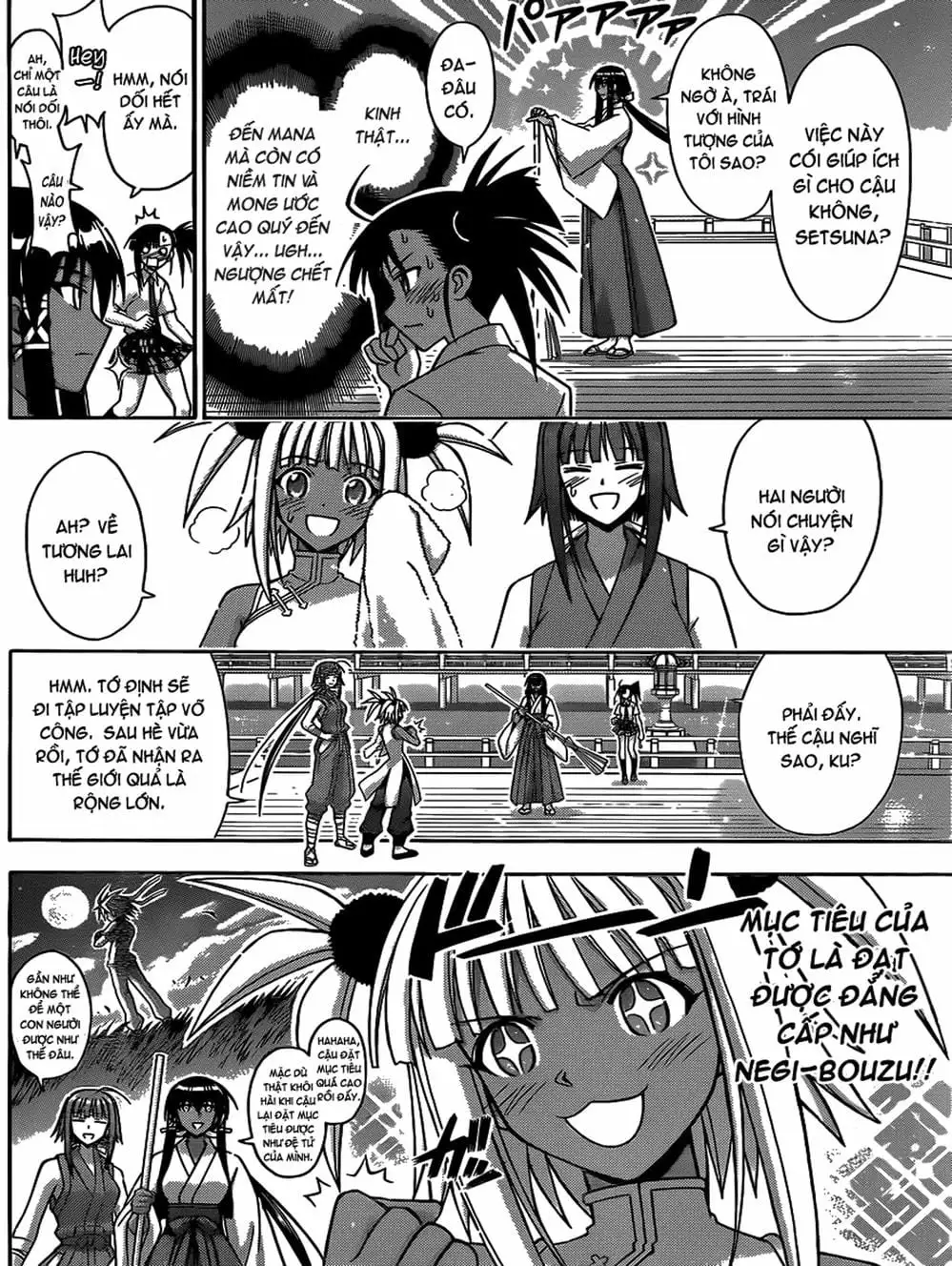 Truyện Tranh Pháp Sư Tí Hon Negima - Mahou Sensei Negima! trang 10