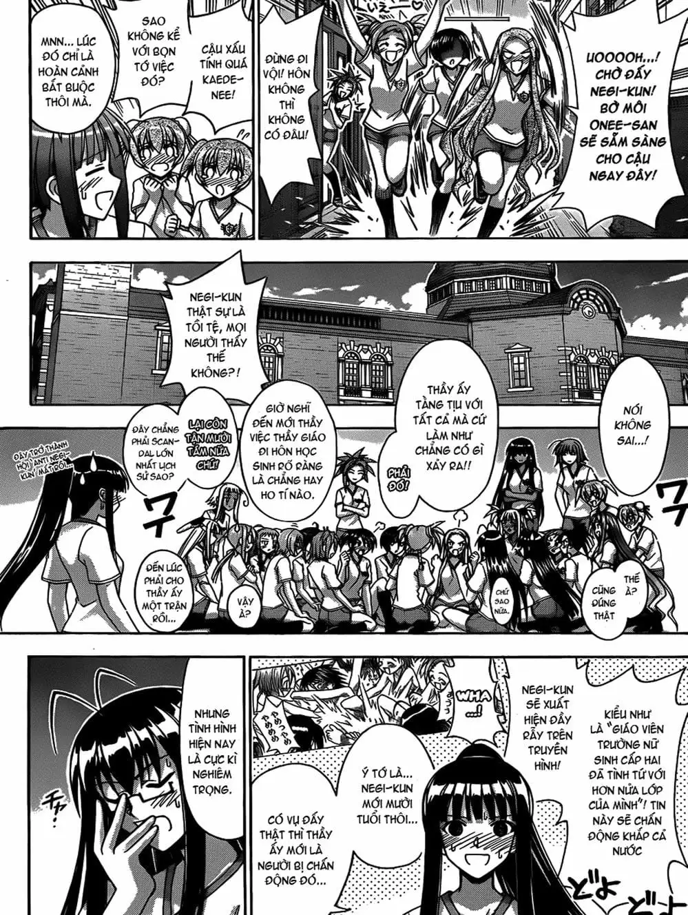 Truyện Tranh Pháp Sư Tí Hon Negima - Mahou Sensei Negima! trang 10