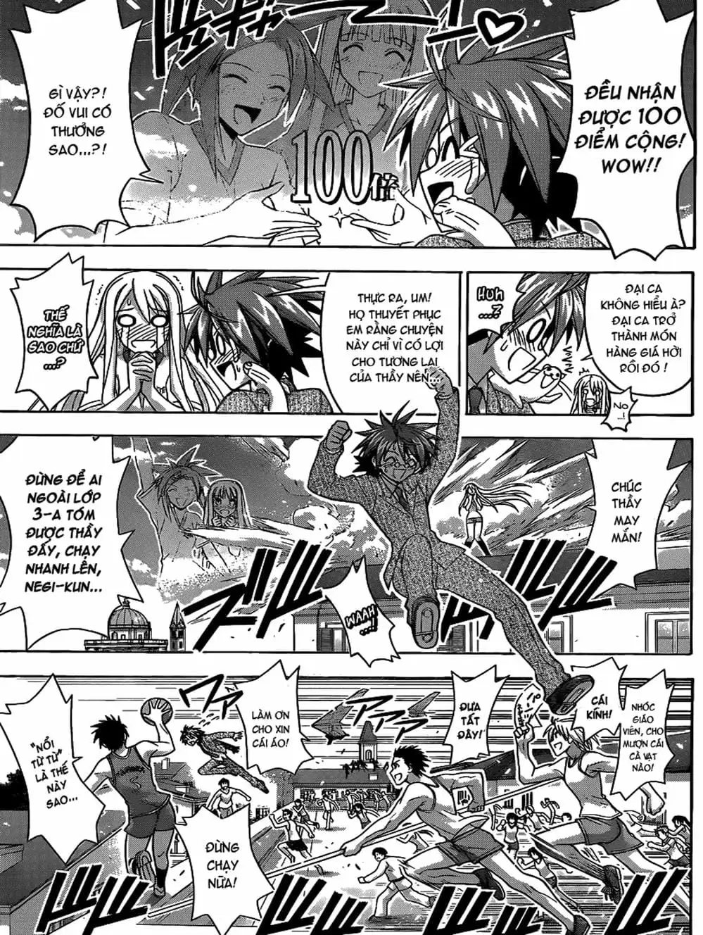 Truyện Tranh Pháp Sư Tí Hon Negima - Mahou Sensei Negima! trang 10