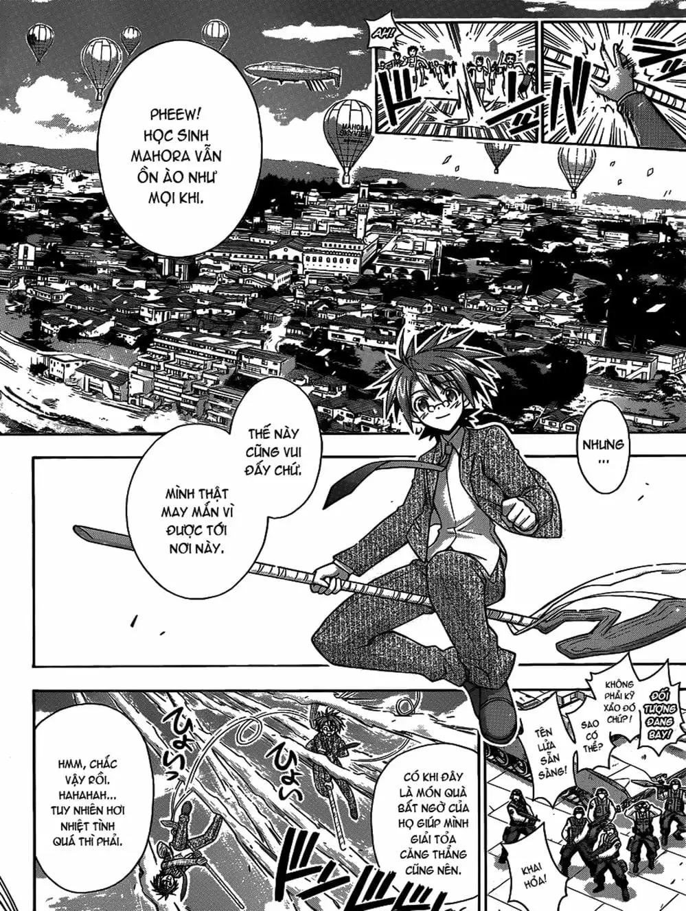 Truyện Tranh Pháp Sư Tí Hon Negima - Mahou Sensei Negima! trang 10