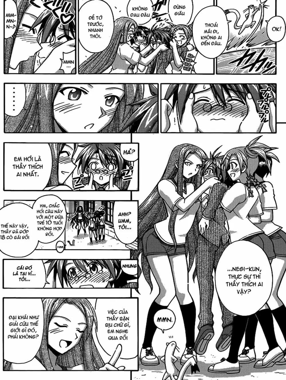 Truyện Tranh Pháp Sư Tí Hon Negima - Mahou Sensei Negima! trang 10