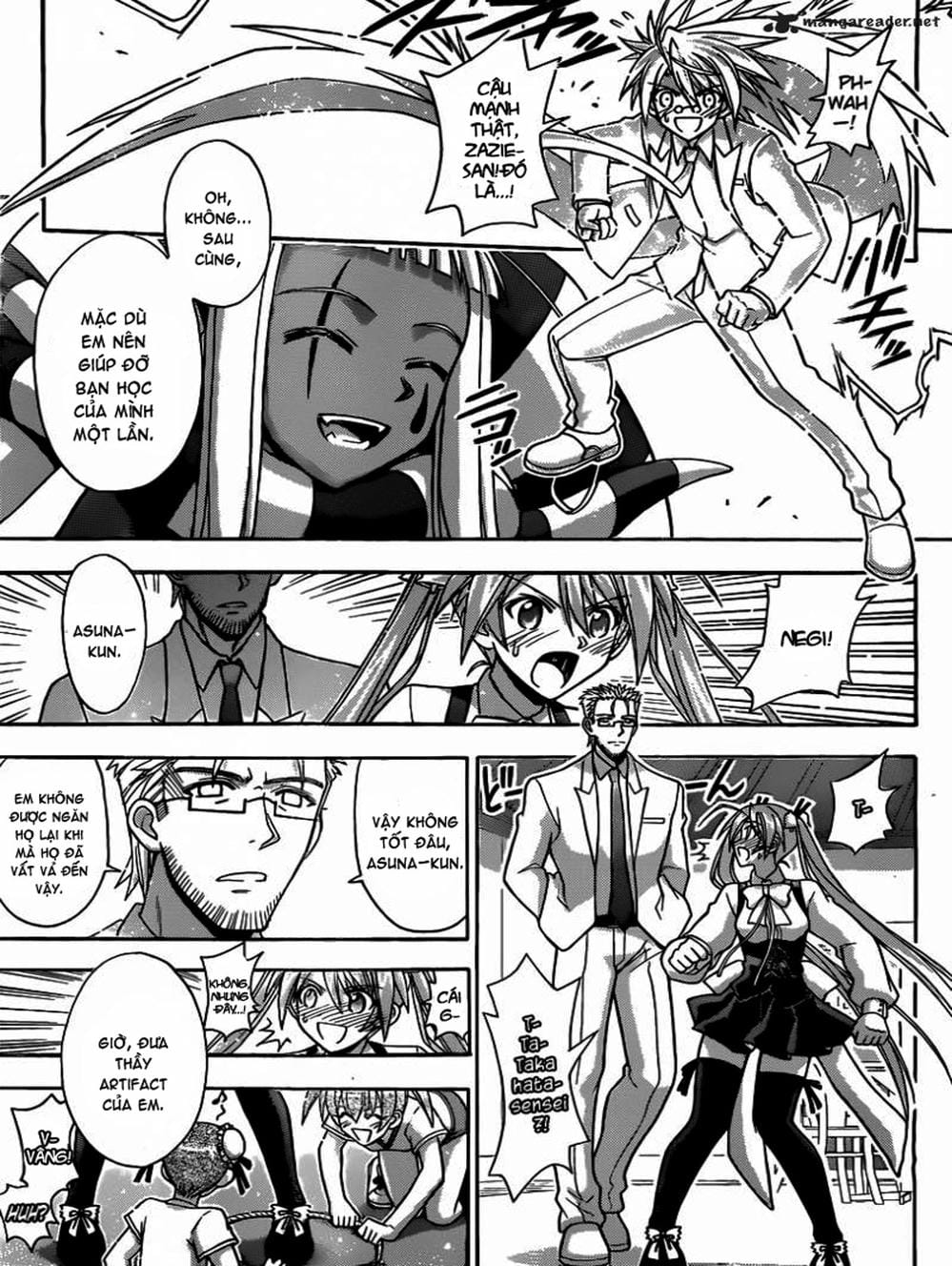 Truyện Tranh Pháp Sư Tí Hon Negima - Mahou Sensei Negima! trang 10