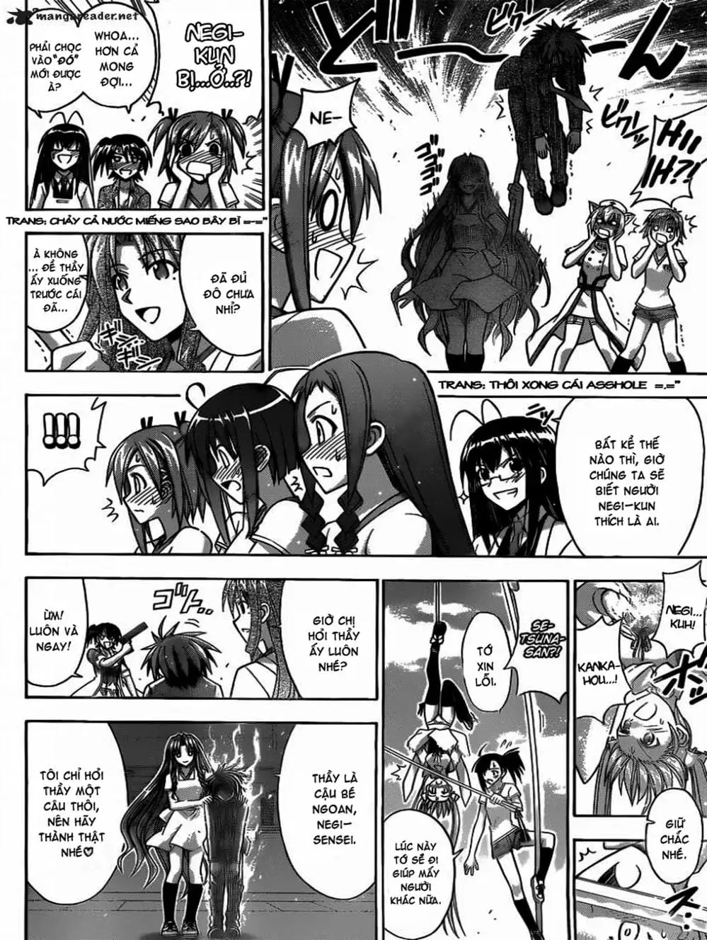 Truyện Tranh Pháp Sư Tí Hon Negima - Mahou Sensei Negima! trang 10