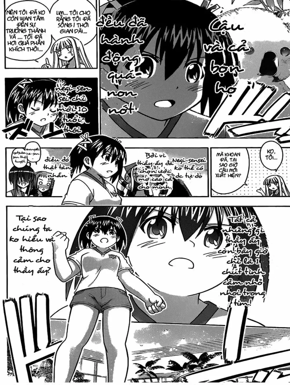 Truyện Tranh Pháp Sư Tí Hon Negima - Mahou Sensei Negima! trang 10