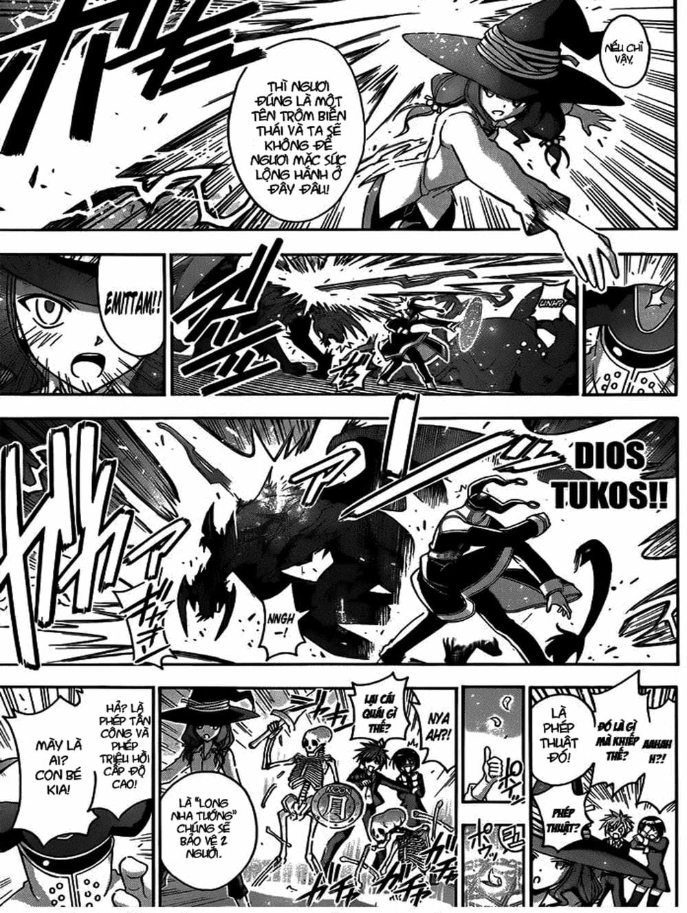 Truyện Tranh Pháp Sư Tí Hon Negima - Mahou Sensei Negima! trang 10