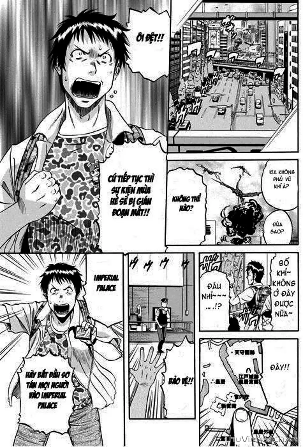Truyện Tranh Phía Sau Cánh Cổng Bóng Tối Của Hư Không! trang 6