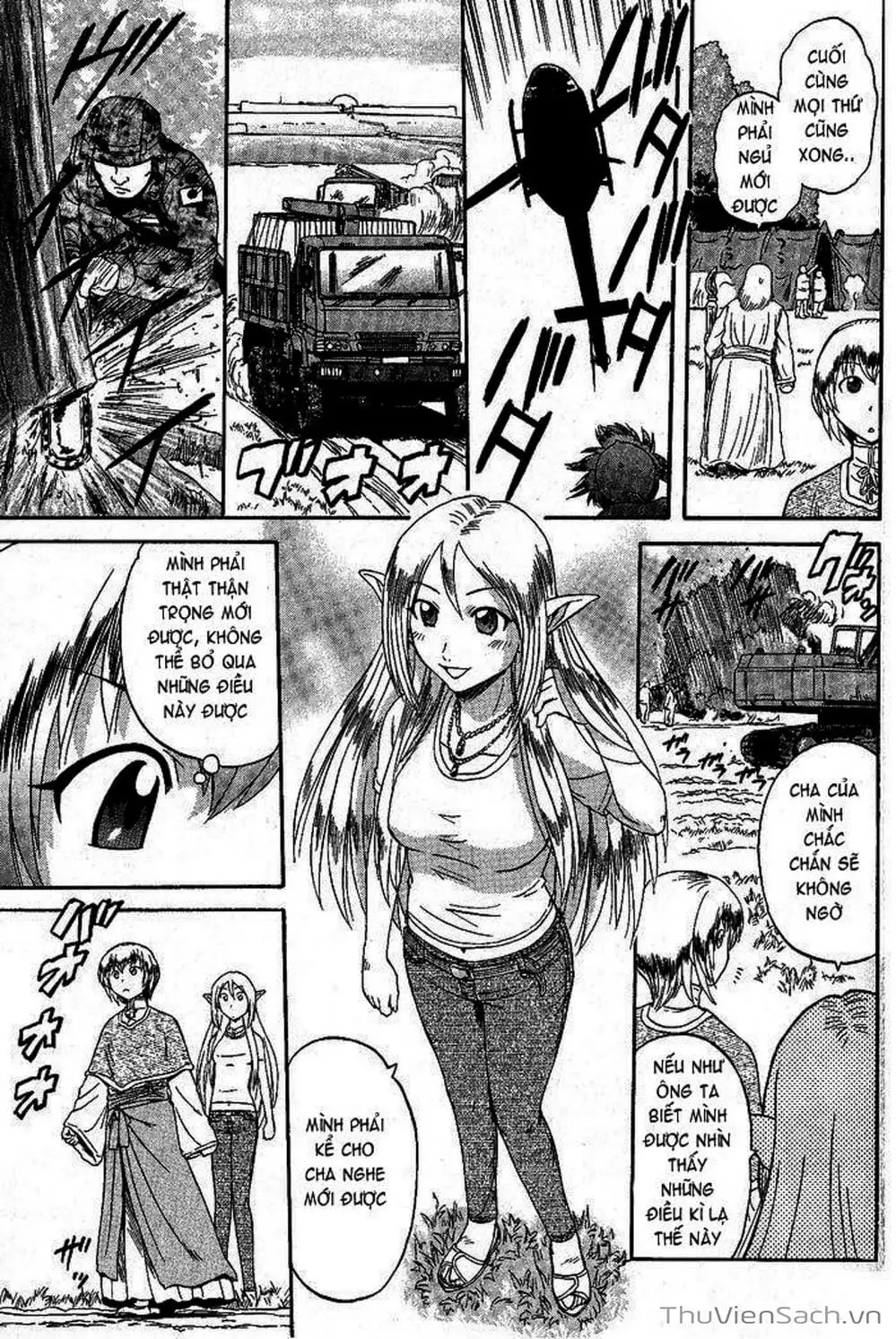 Truyện Tranh Phía Sau Cánh Cổng Bóng Tối Của Hư Không! trang 6