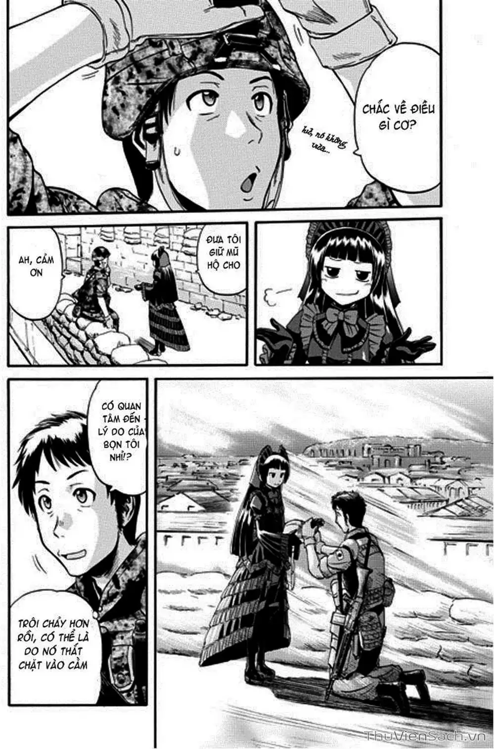 Truyện Tranh Phía Sau Cánh Cổng Bóng Tối Của Hư Không! trang 6