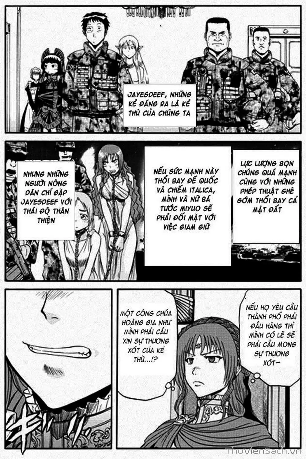 Truyện Tranh Phía Sau Cánh Cổng Bóng Tối Của Hư Không! trang 6