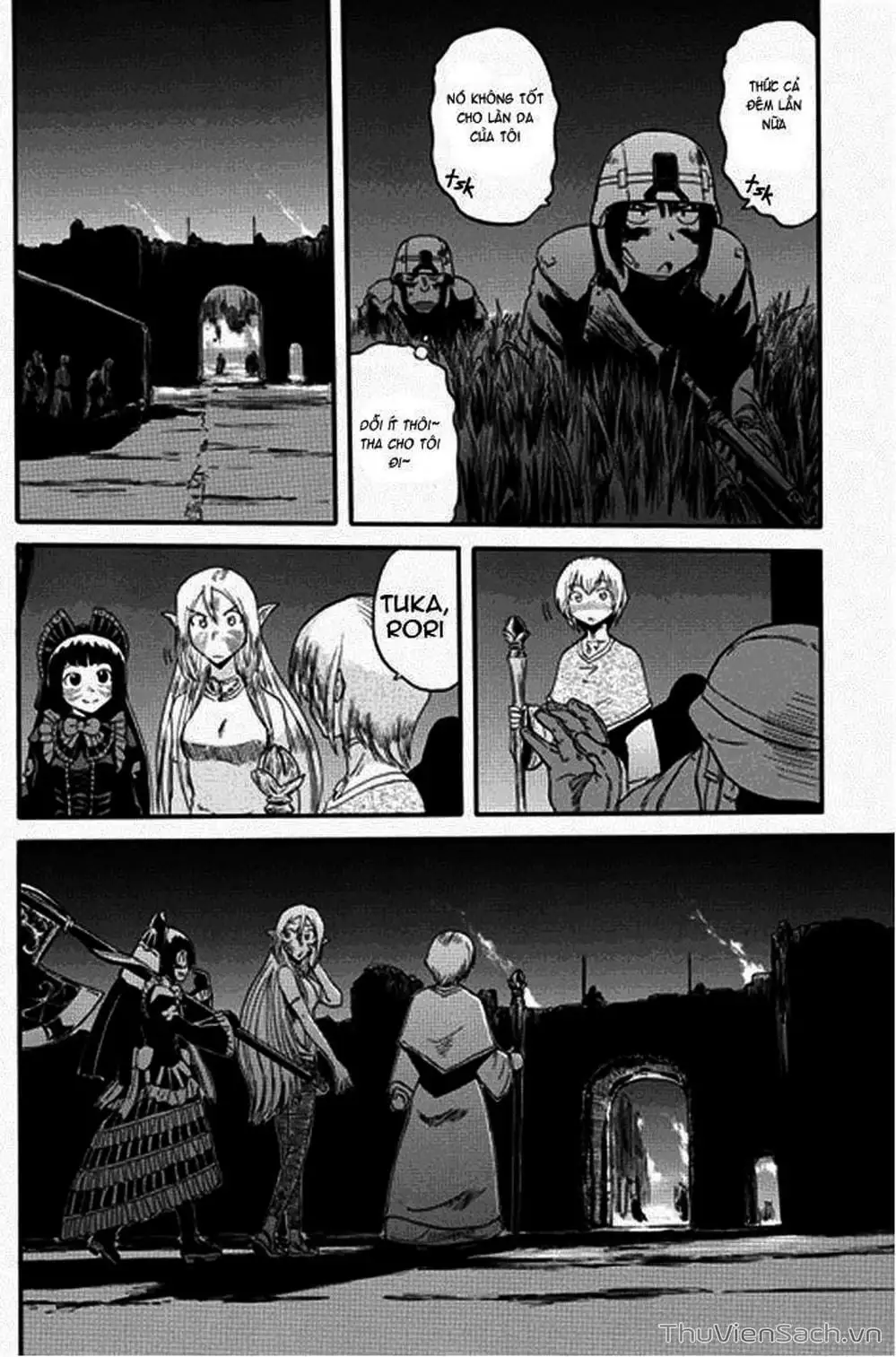 Truyện Tranh Phía Sau Cánh Cổng Bóng Tối Của Hư Không! trang 6