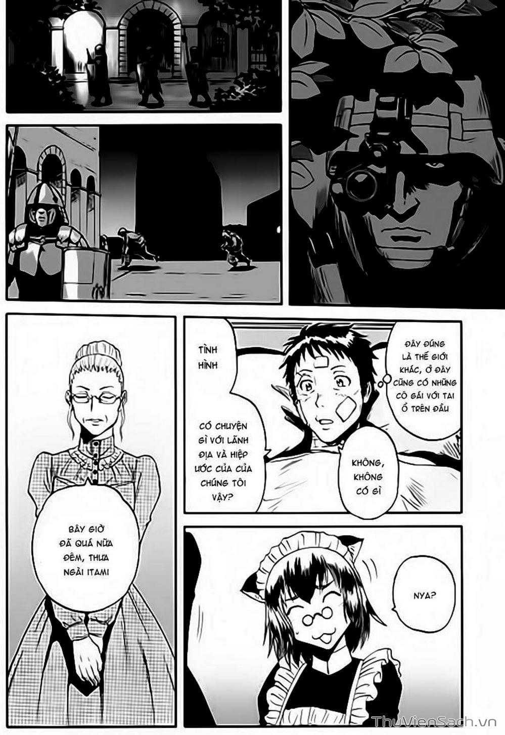 Truyện Tranh Phía Sau Cánh Cổng Bóng Tối Của Hư Không! trang 6