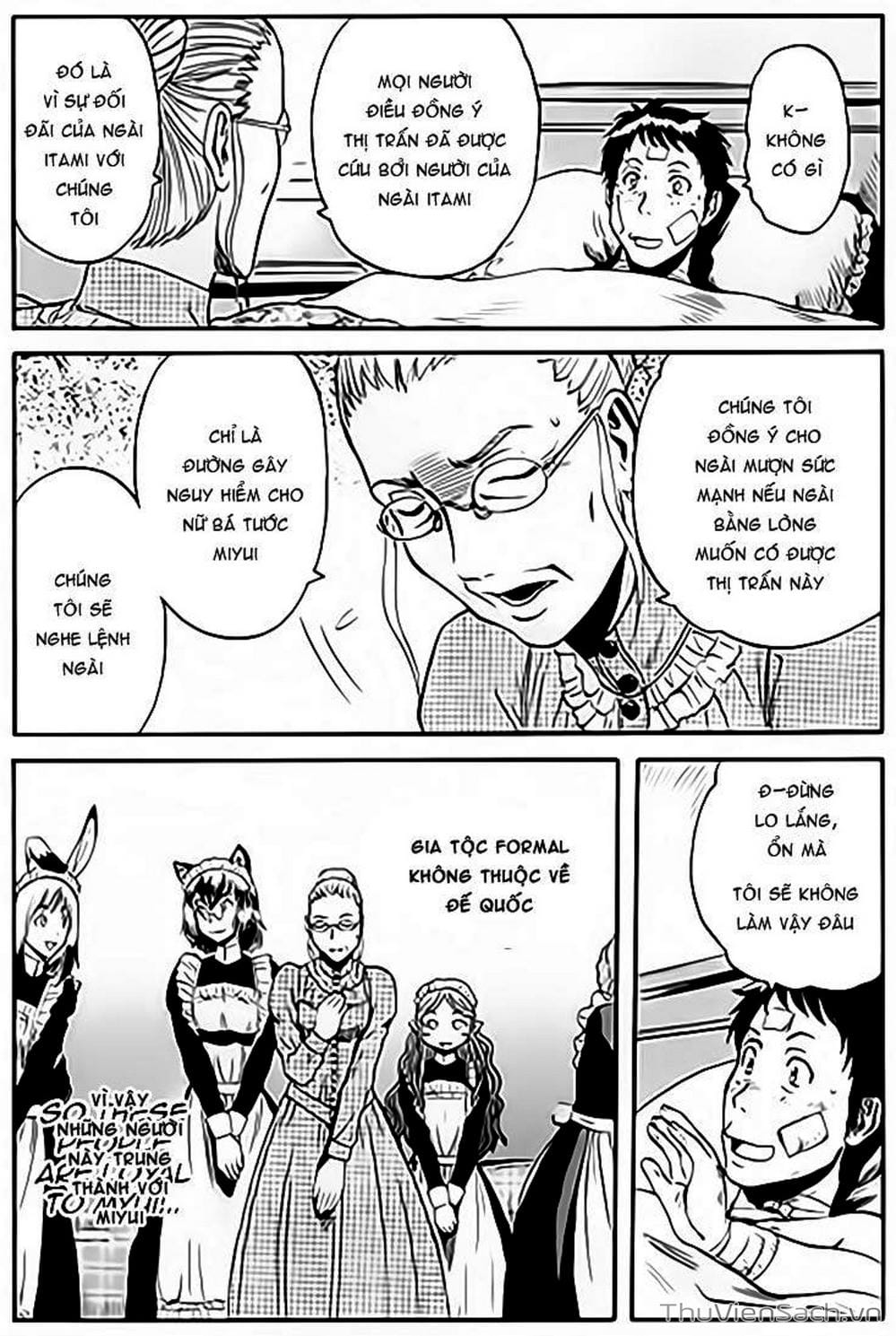 Truyện Tranh Phía Sau Cánh Cổng Bóng Tối Của Hư Không! trang 6