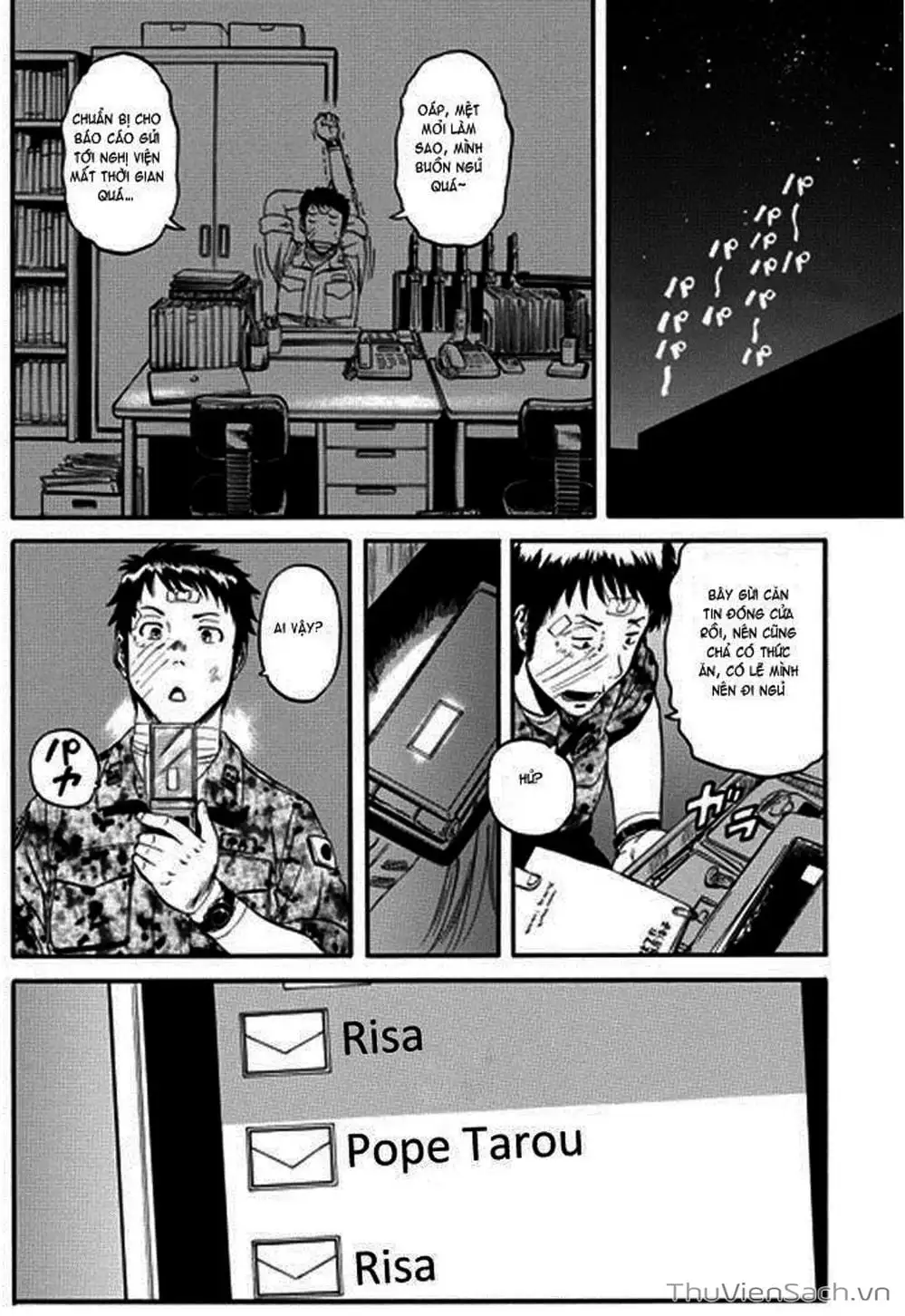 Truyện Tranh Phía Sau Cánh Cổng Bóng Tối Của Hư Không! trang 6