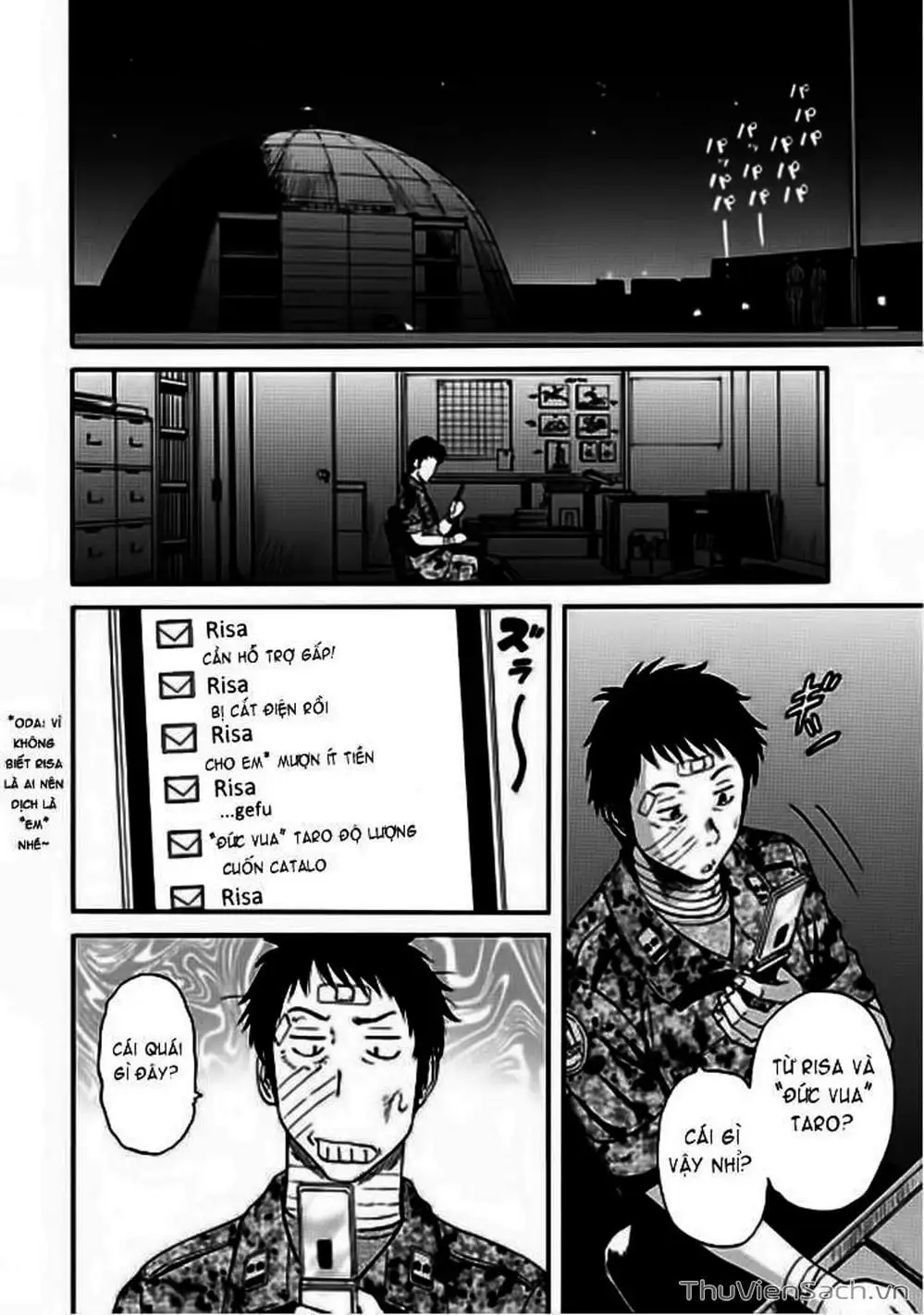 Truyện Tranh Phía Sau Cánh Cổng Bóng Tối Của Hư Không! trang 6