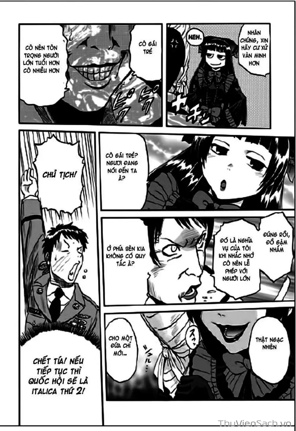 Truyện Tranh Phía Sau Cánh Cổng Bóng Tối Của Hư Không! trang 6