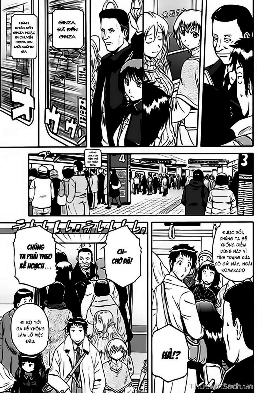 Truyện Tranh Phía Sau Cánh Cổng Bóng Tối Của Hư Không! trang 6